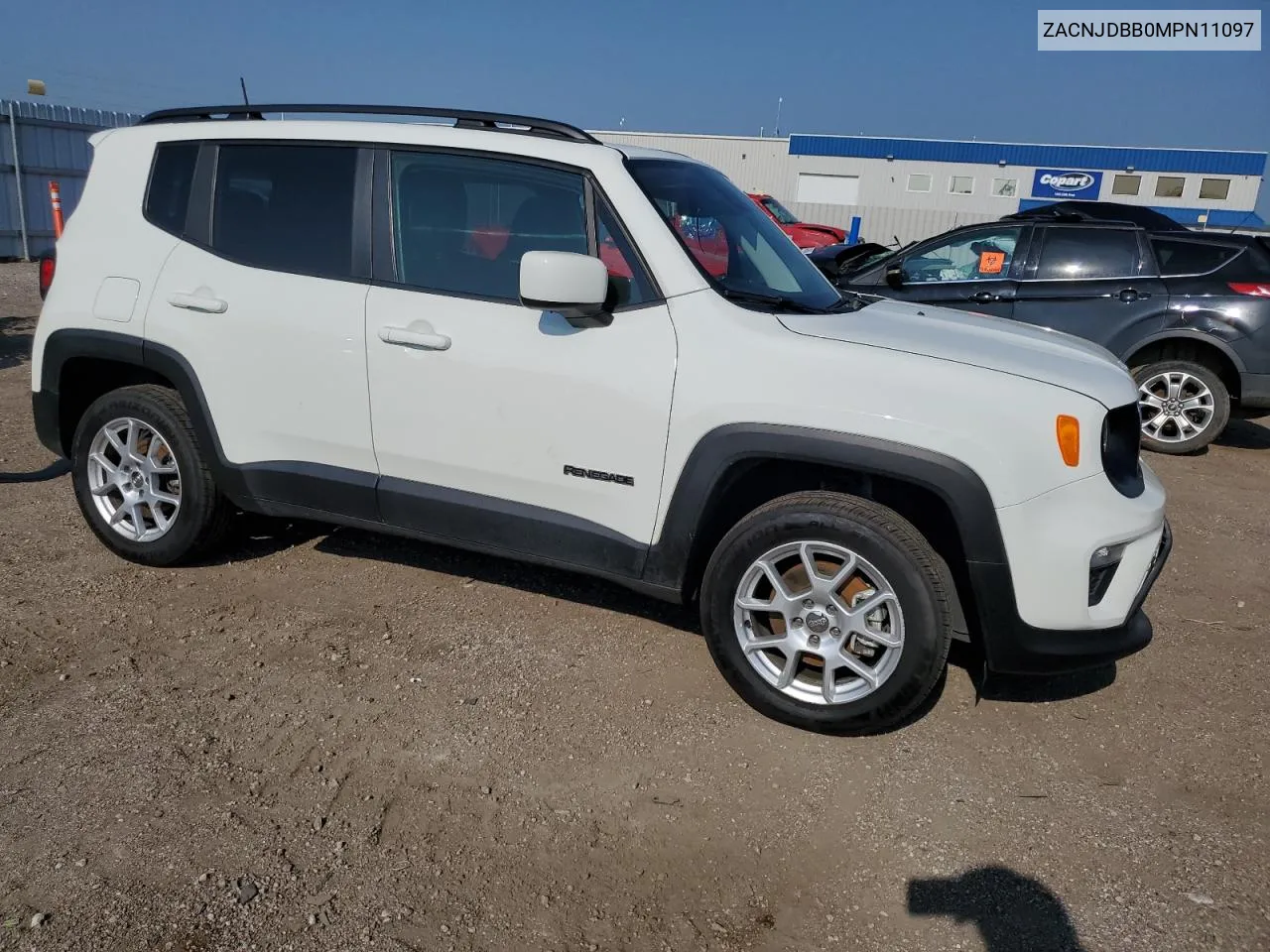 2021 Jeep Renegade Latitude VIN: ZACNJDBB0MPN11097 Lot: 61877954