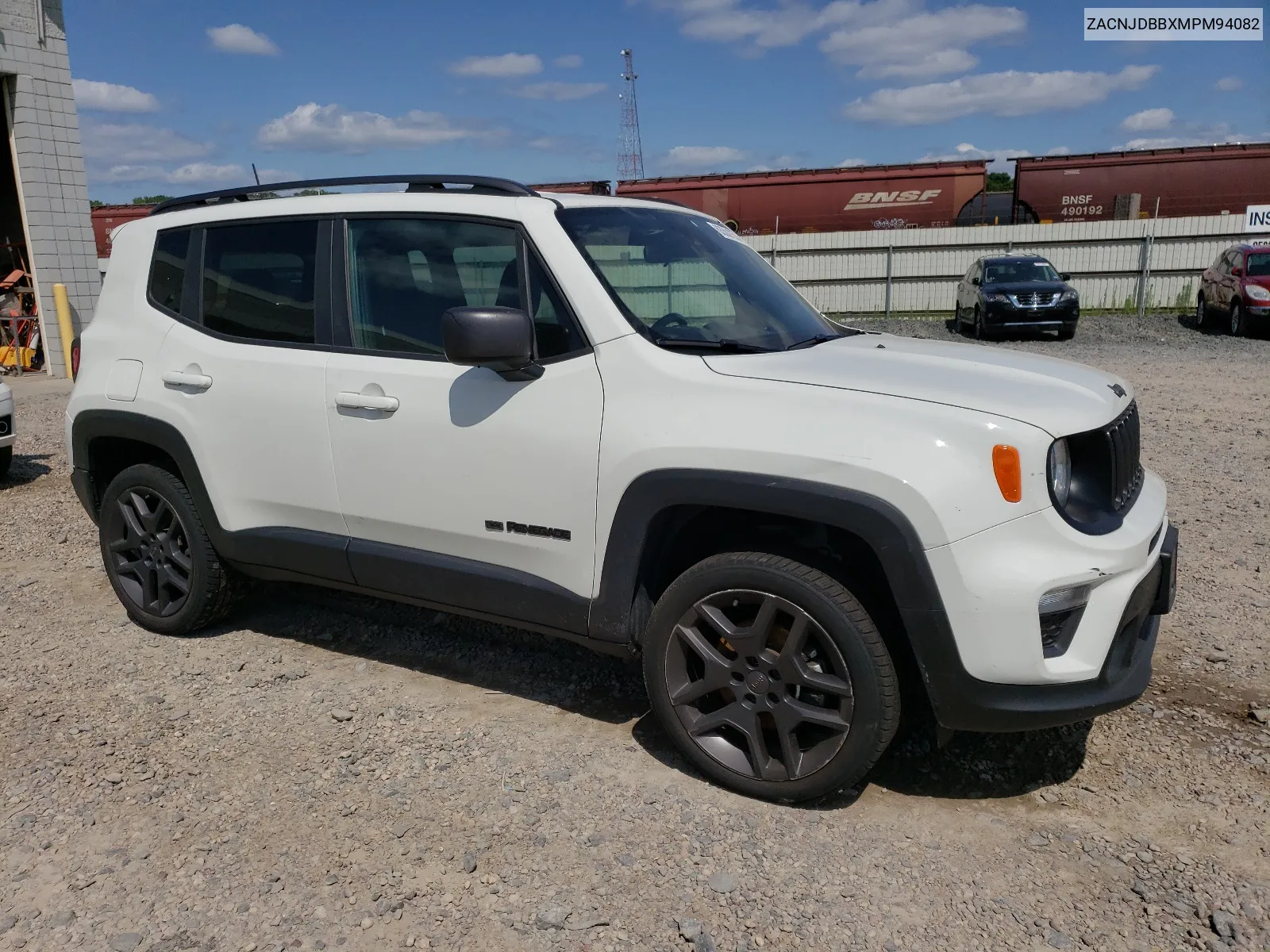 2021 Jeep Renegade Latitude VIN: ZACNJDBBXMPM94082 Lot: 63501574