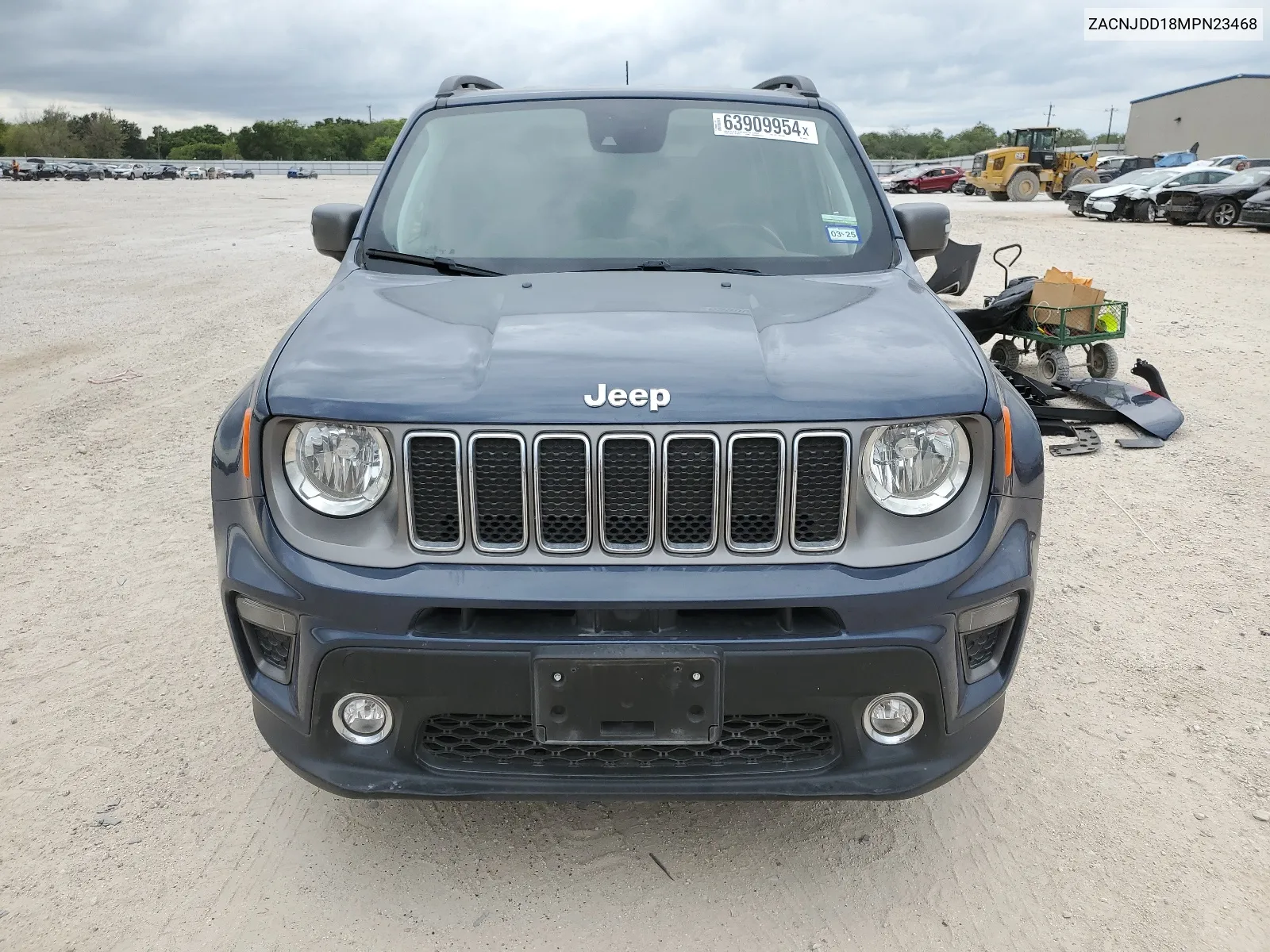 2021 Jeep Renegade Limited VIN: ZACNJDD18MPN23468 Lot: 63909954