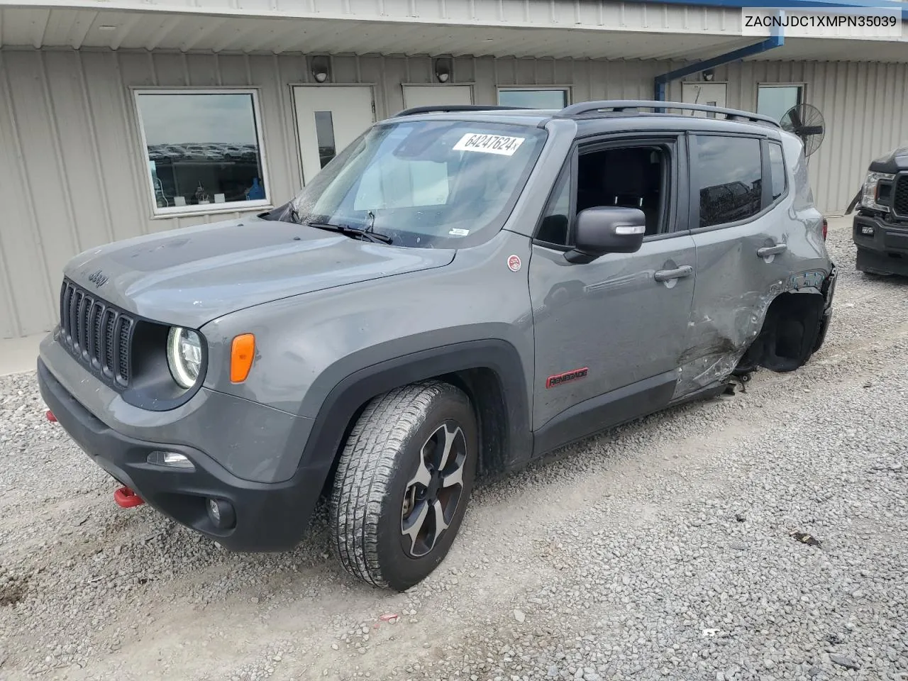 ZACNJDC1XMPN35039 2021 Jeep Renegade Trailhawk