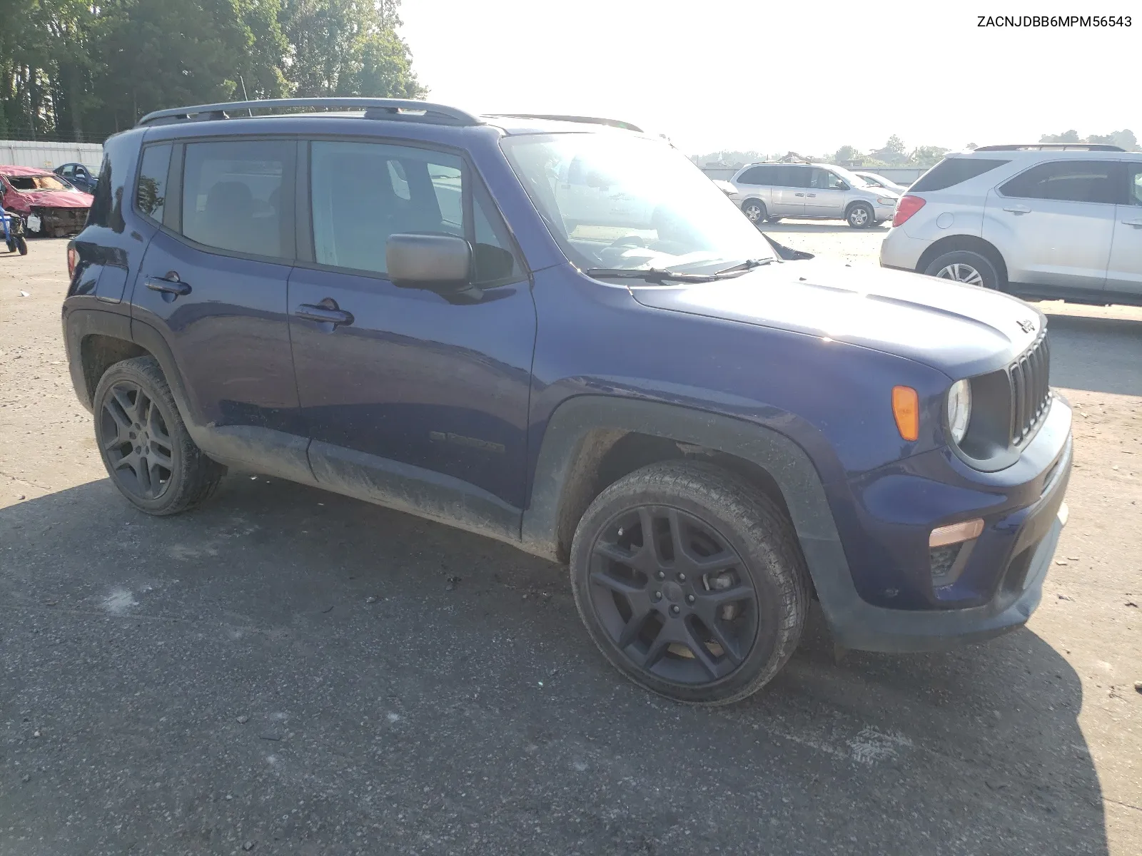 2021 Jeep Renegade Latitude VIN: ZACNJDBB6MPM56543 Lot: 65278044