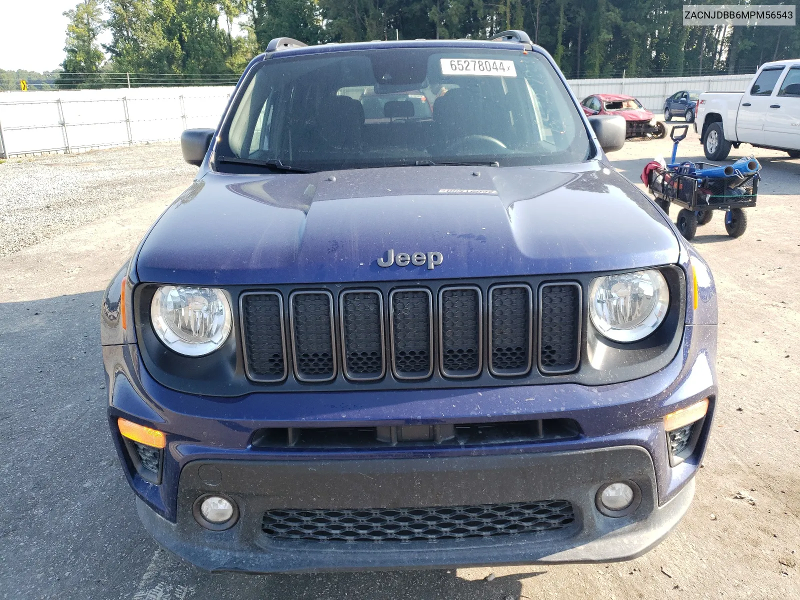 2021 Jeep Renegade Latitude VIN: ZACNJDBB6MPM56543 Lot: 65278044