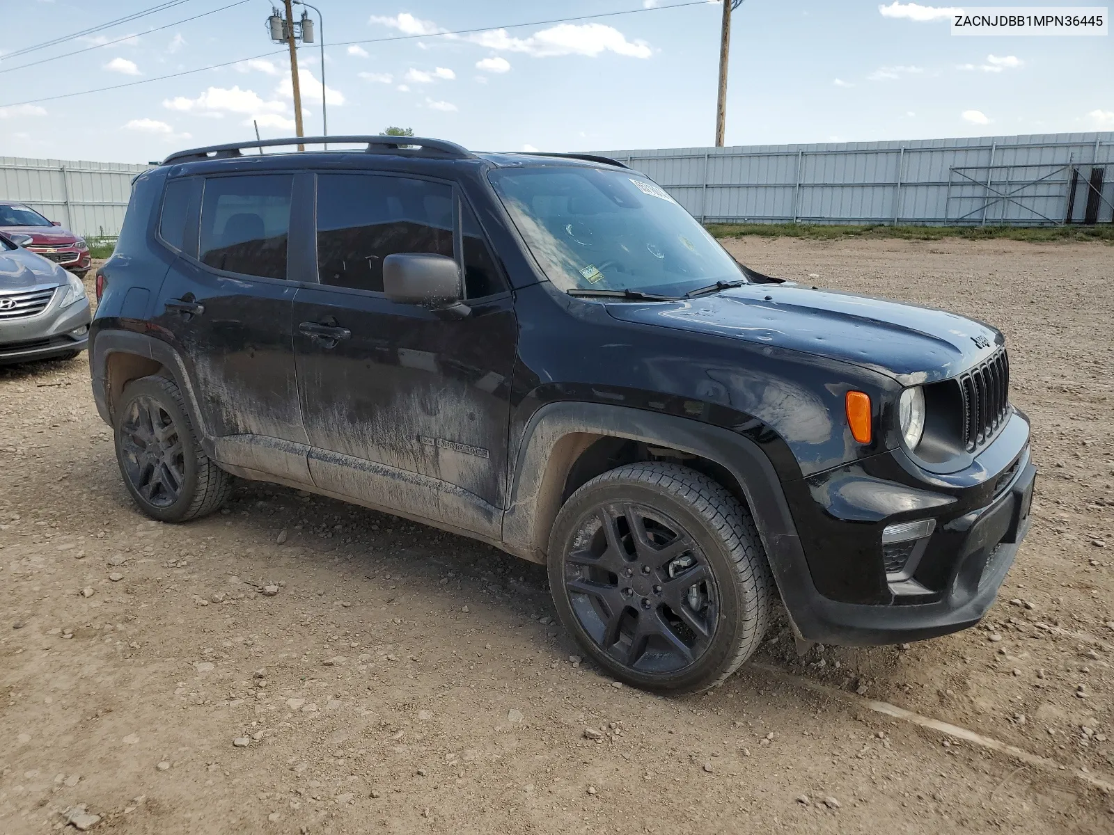 2021 Jeep Renegade Latitude VIN: ZACNJDBB1MPN36445 Lot: 65716014