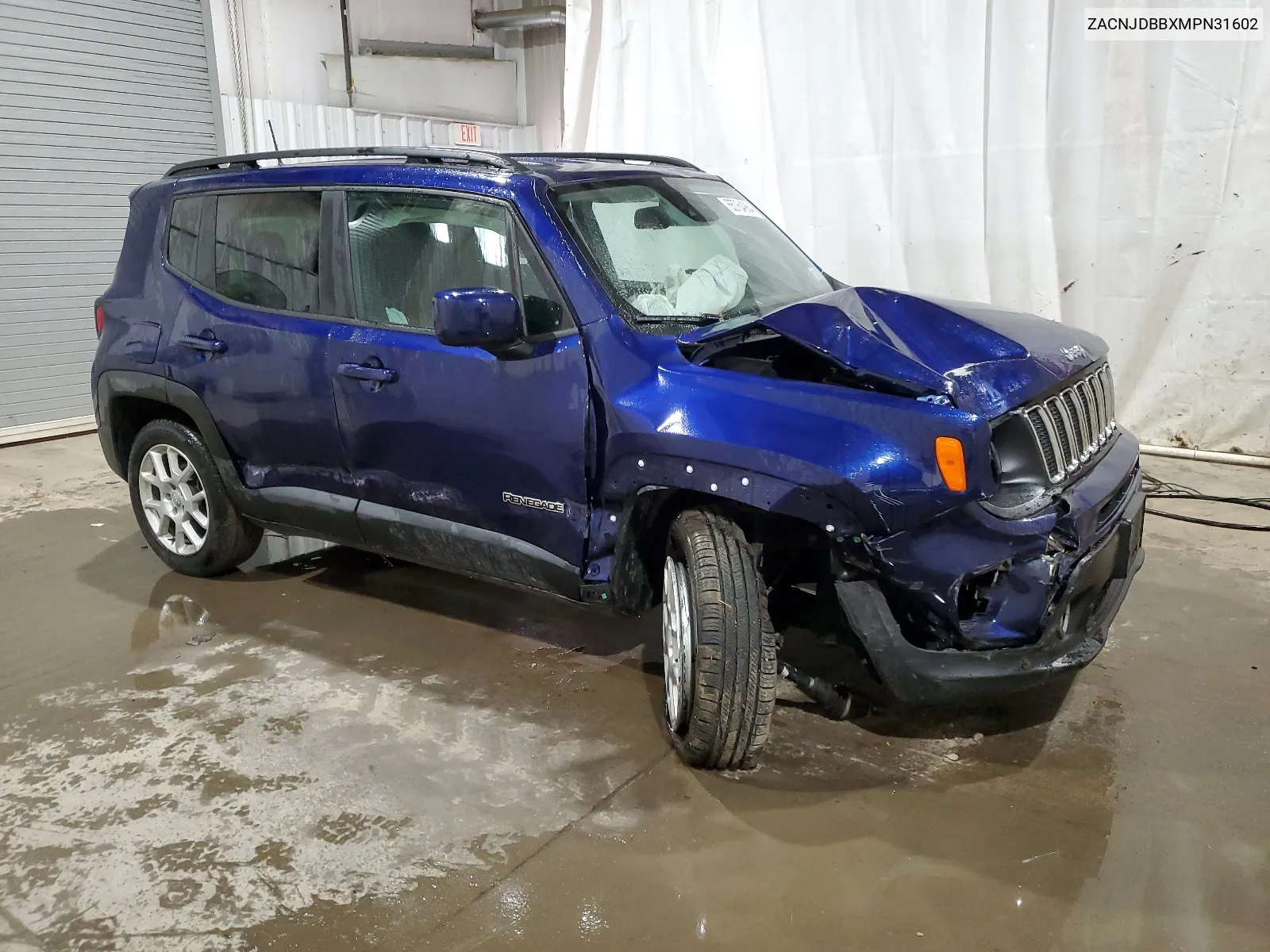 2021 Jeep Renegade Latitude VIN: ZACNJDBBXMPN31602 Lot: 65764984