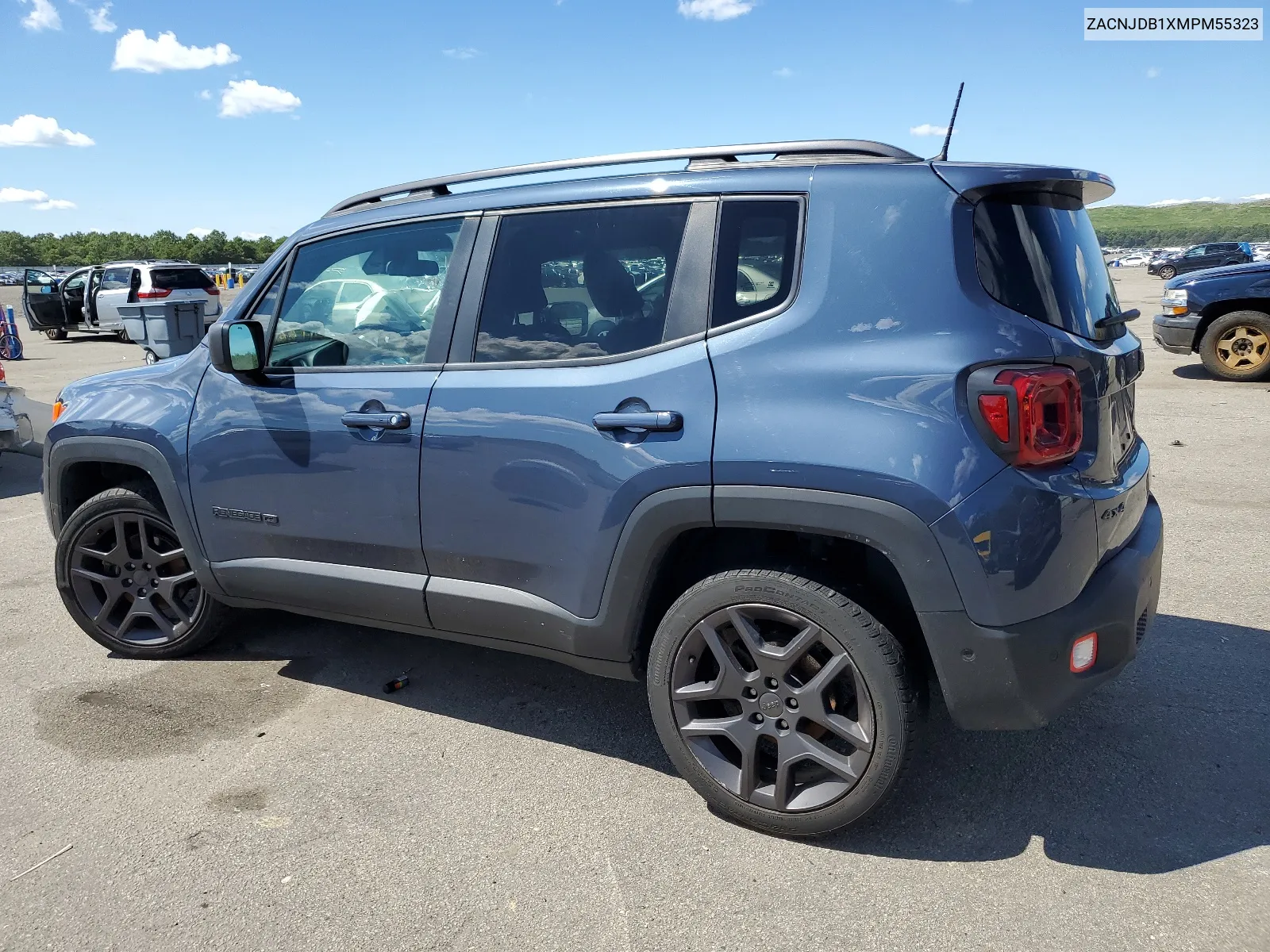 2021 Jeep Renegade Latitude VIN: ZACNJDB1XMPM55323 Lot: 65910084