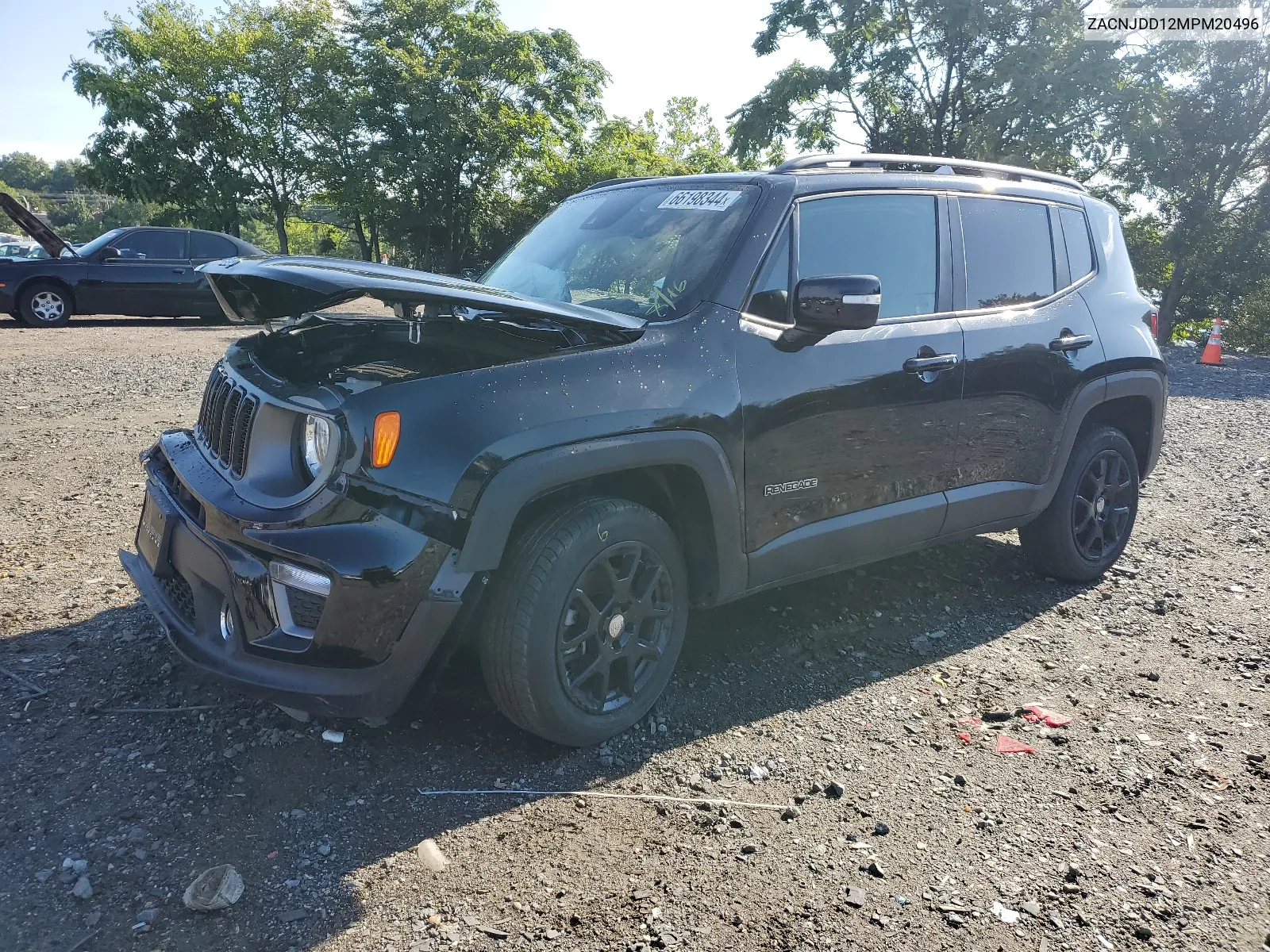 2021 Jeep Renegade Limited VIN: ZACNJDD12MPM20496 Lot: 66198344