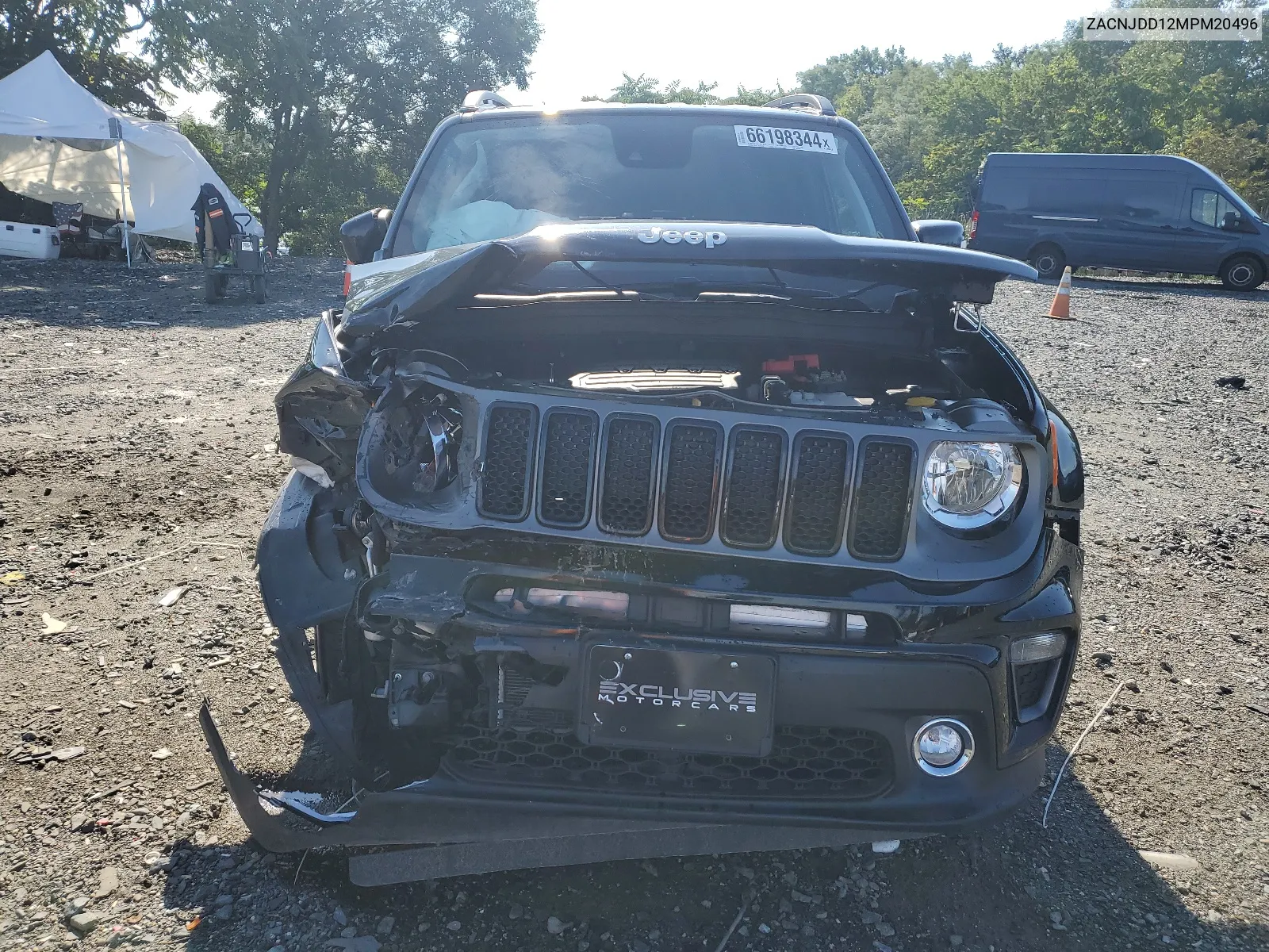 2021 Jeep Renegade Limited VIN: ZACNJDD12MPM20496 Lot: 66198344