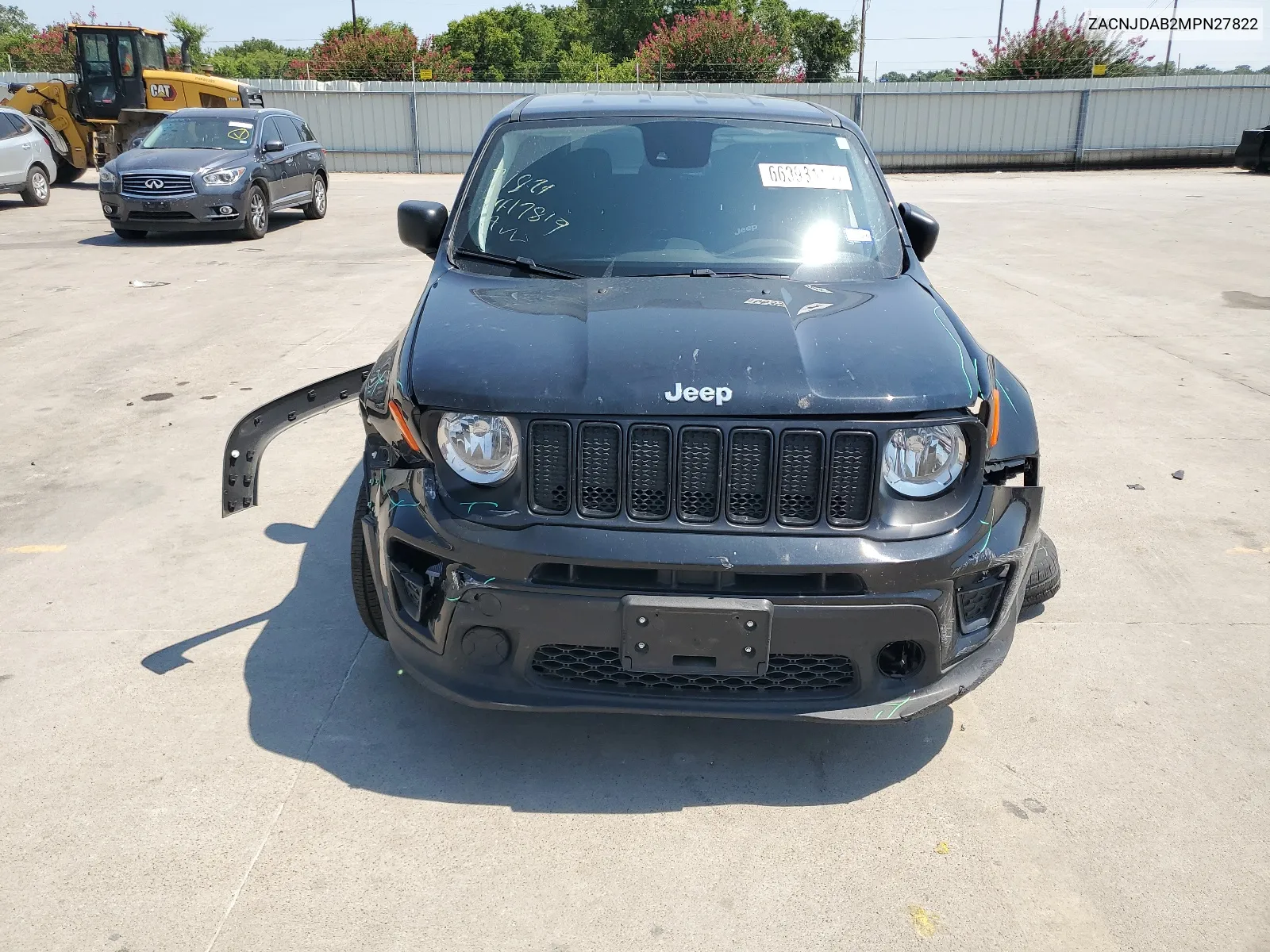 2021 Jeep Renegade Sport VIN: ZACNJDAB2MPN27822 Lot: 66393114