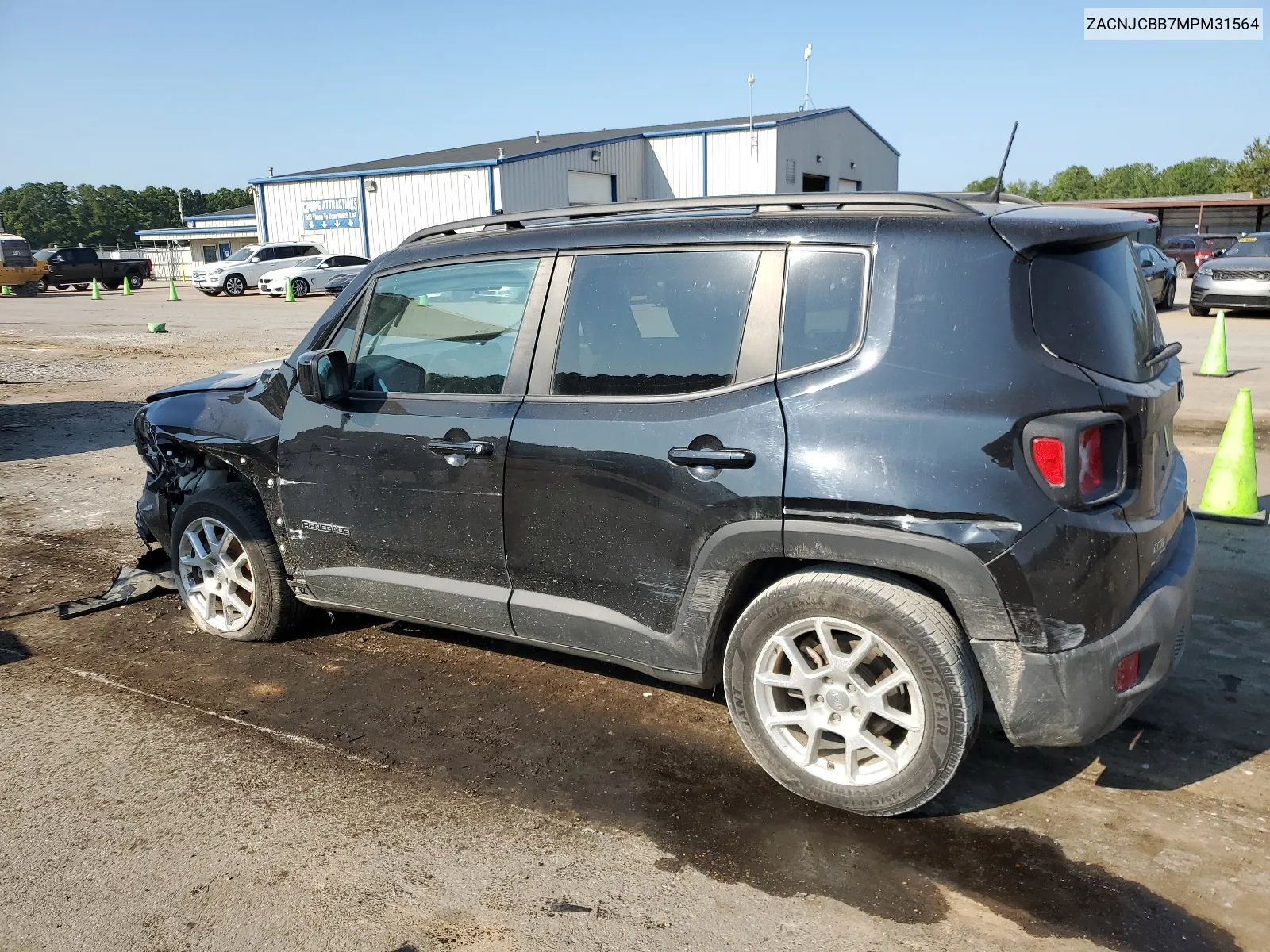 2021 Jeep Renegade Latitude VIN: ZACNJCBB7MPM31564 Lot: 66521224