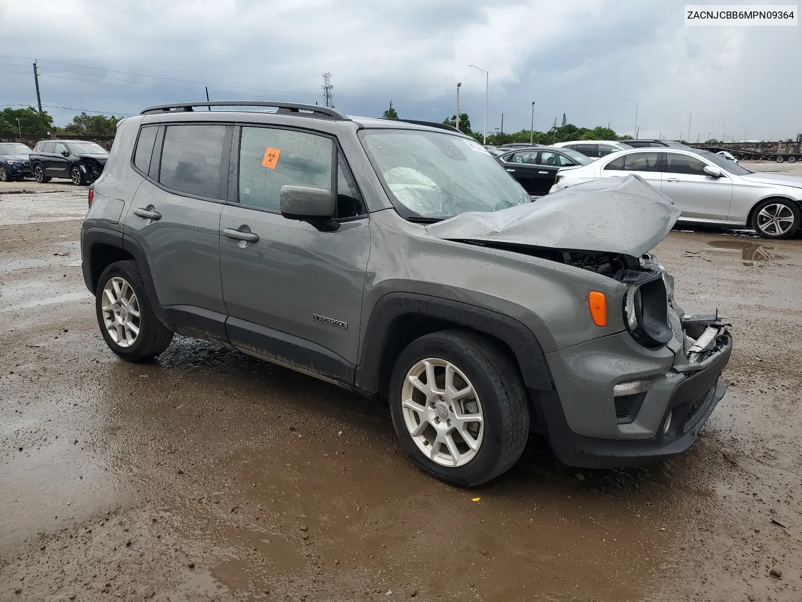 2021 Jeep Renegade Latitude VIN: ZACNJCBB6MPN09364 Lot: 66804624