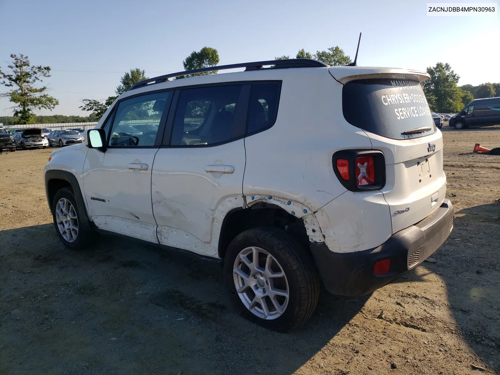 2021 Jeep Renegade Latitude VIN: ZACNJDBB4MPN30963 Lot: 66911134