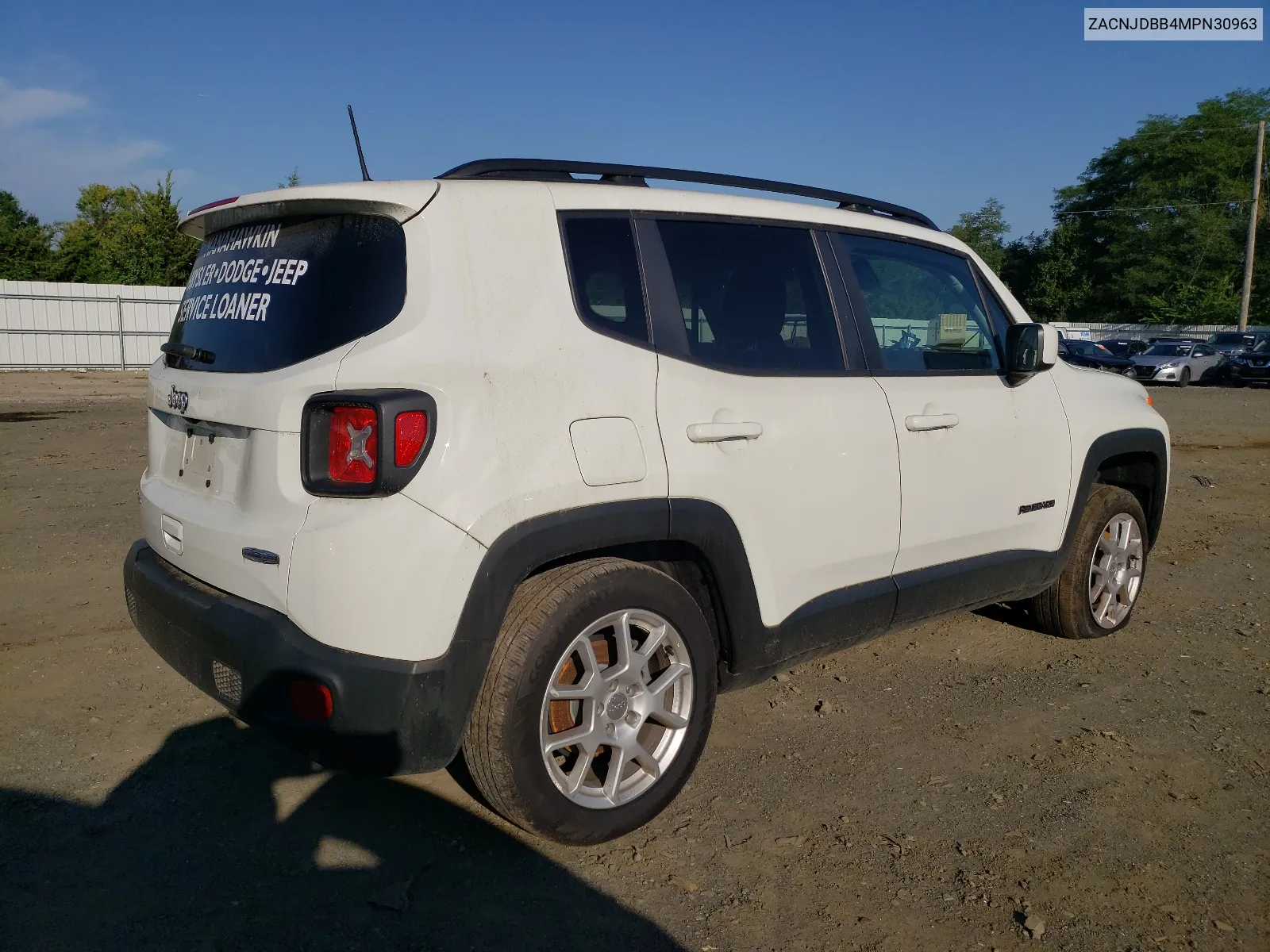 2021 Jeep Renegade Latitude VIN: ZACNJDBB4MPN30963 Lot: 66911134