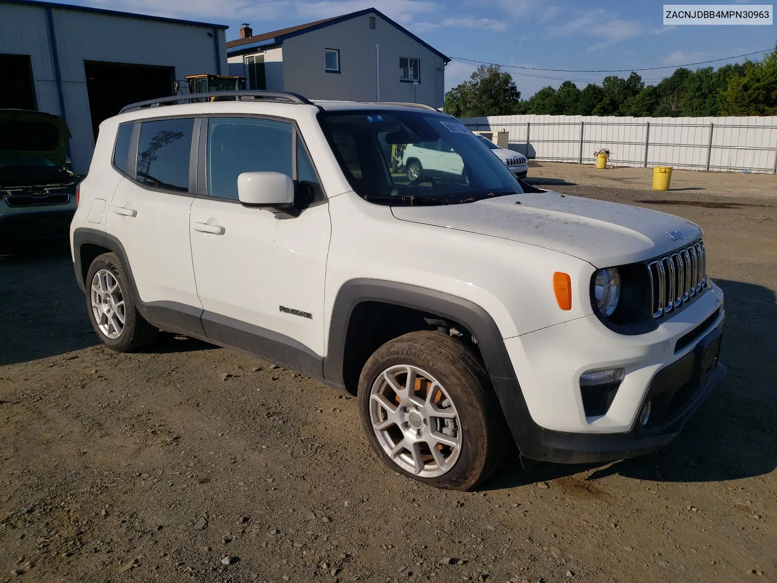 2021 Jeep Renegade Latitude VIN: ZACNJDBB4MPN30963 Lot: 66911134