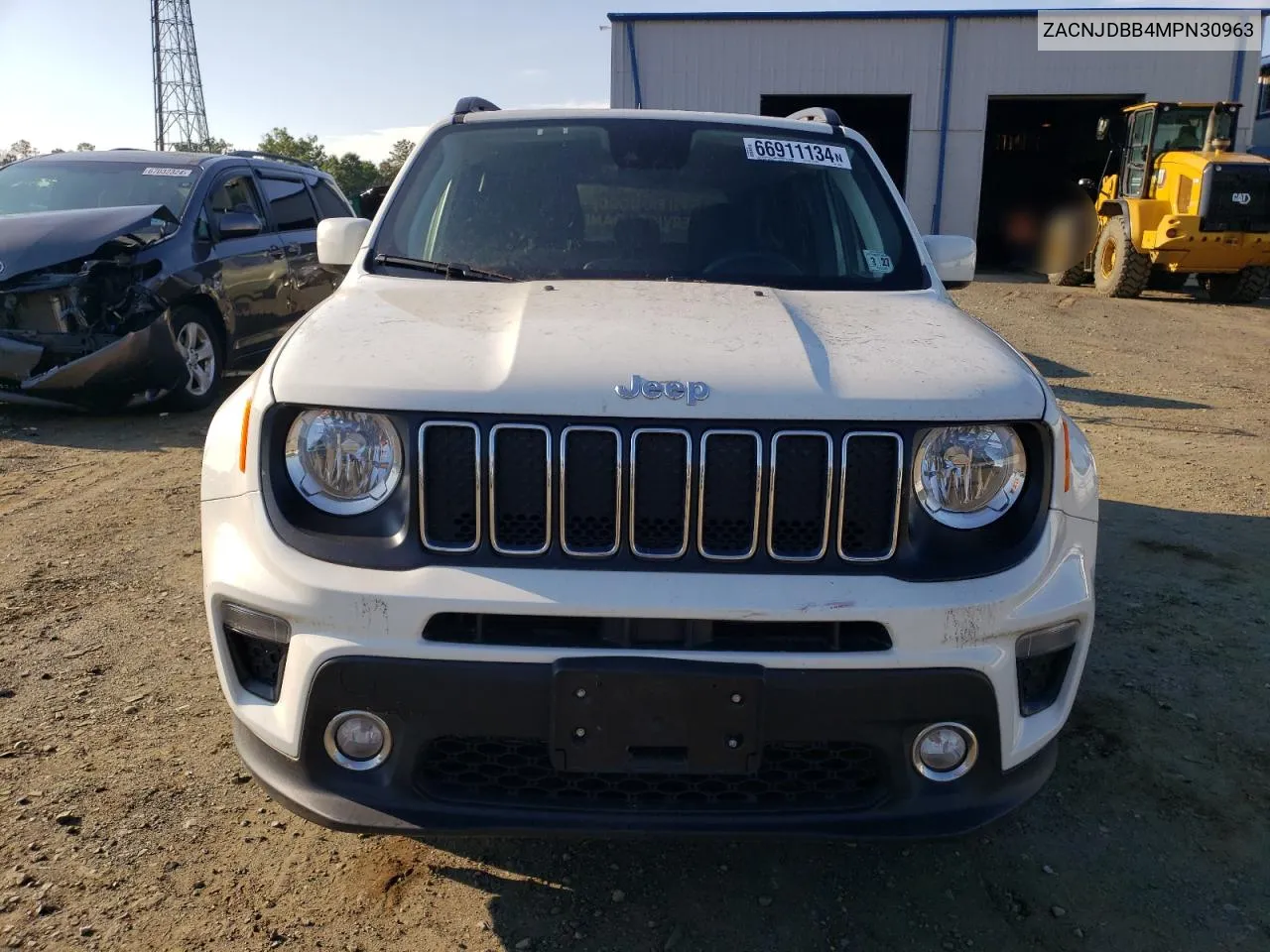 2021 Jeep Renegade Latitude VIN: ZACNJDBB4MPN30963 Lot: 66911134