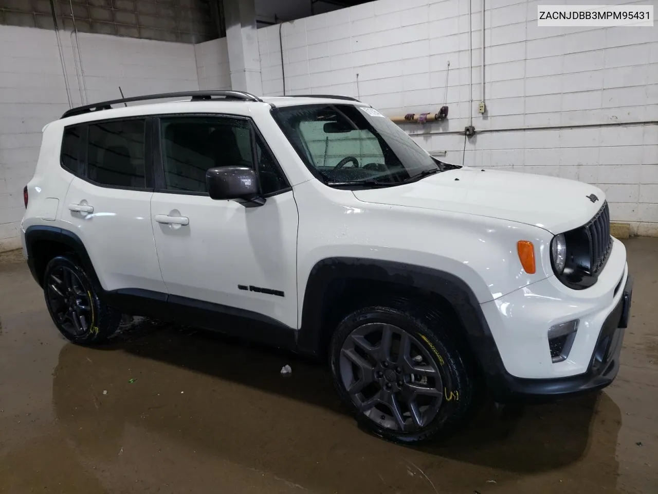 2021 Jeep Renegade Latitude VIN: ZACNJDBB3MPM95431 Lot: 67121954