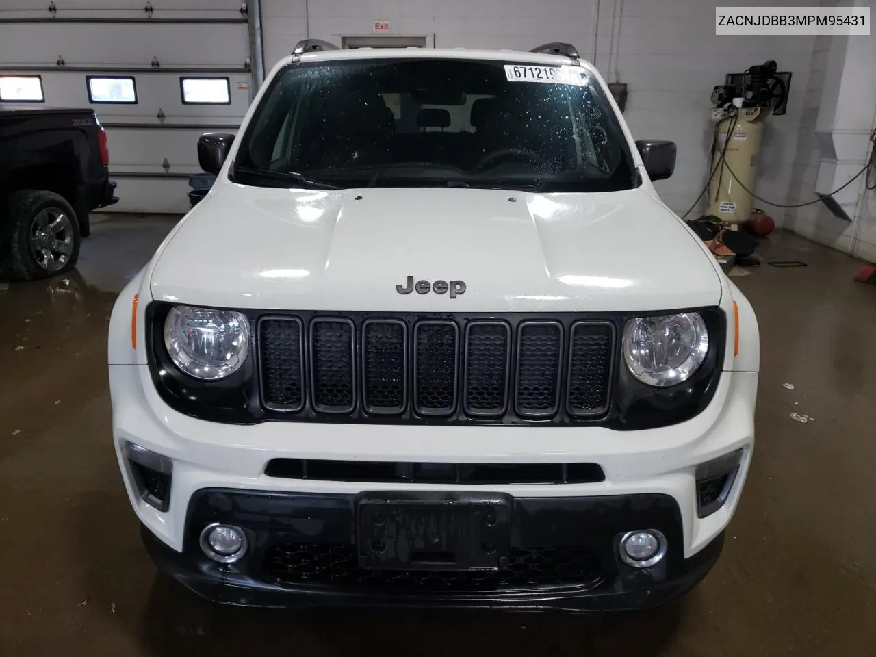 2021 Jeep Renegade Latitude VIN: ZACNJDBB3MPM95431 Lot: 67121954