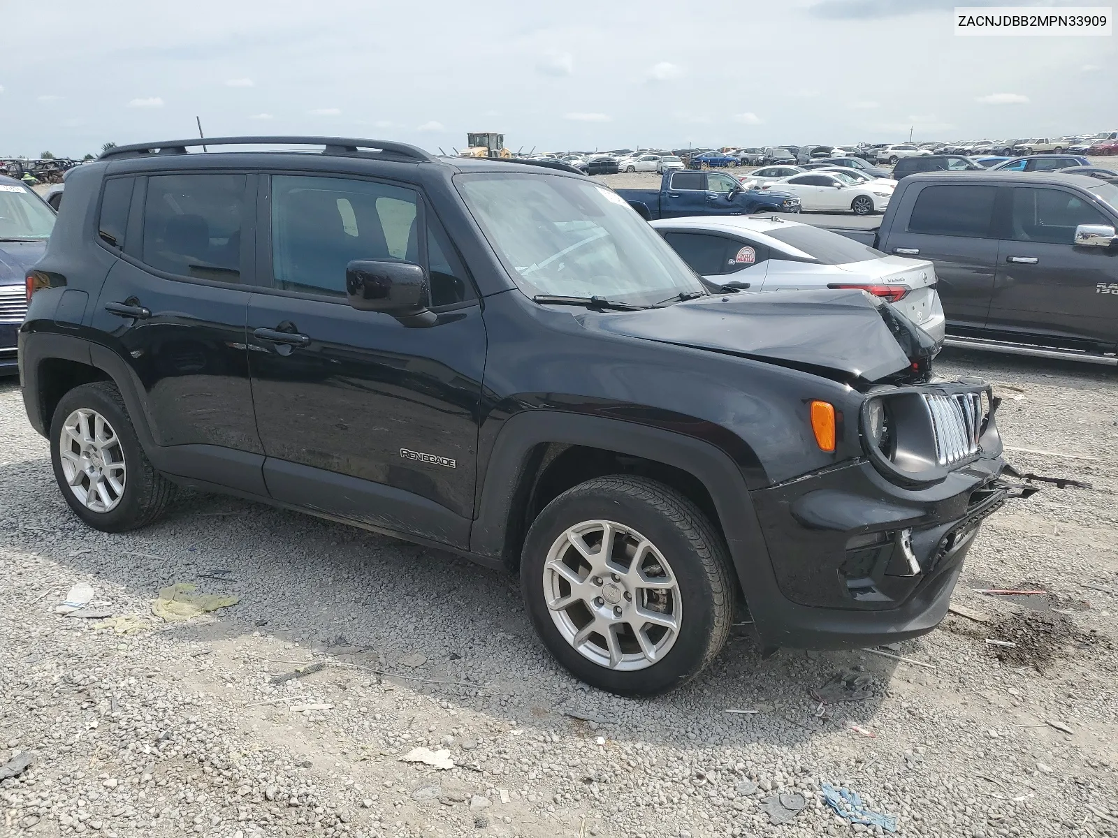 2021 Jeep Renegade Latitude VIN: ZACNJDBB2MPN33909 Lot: 67134544