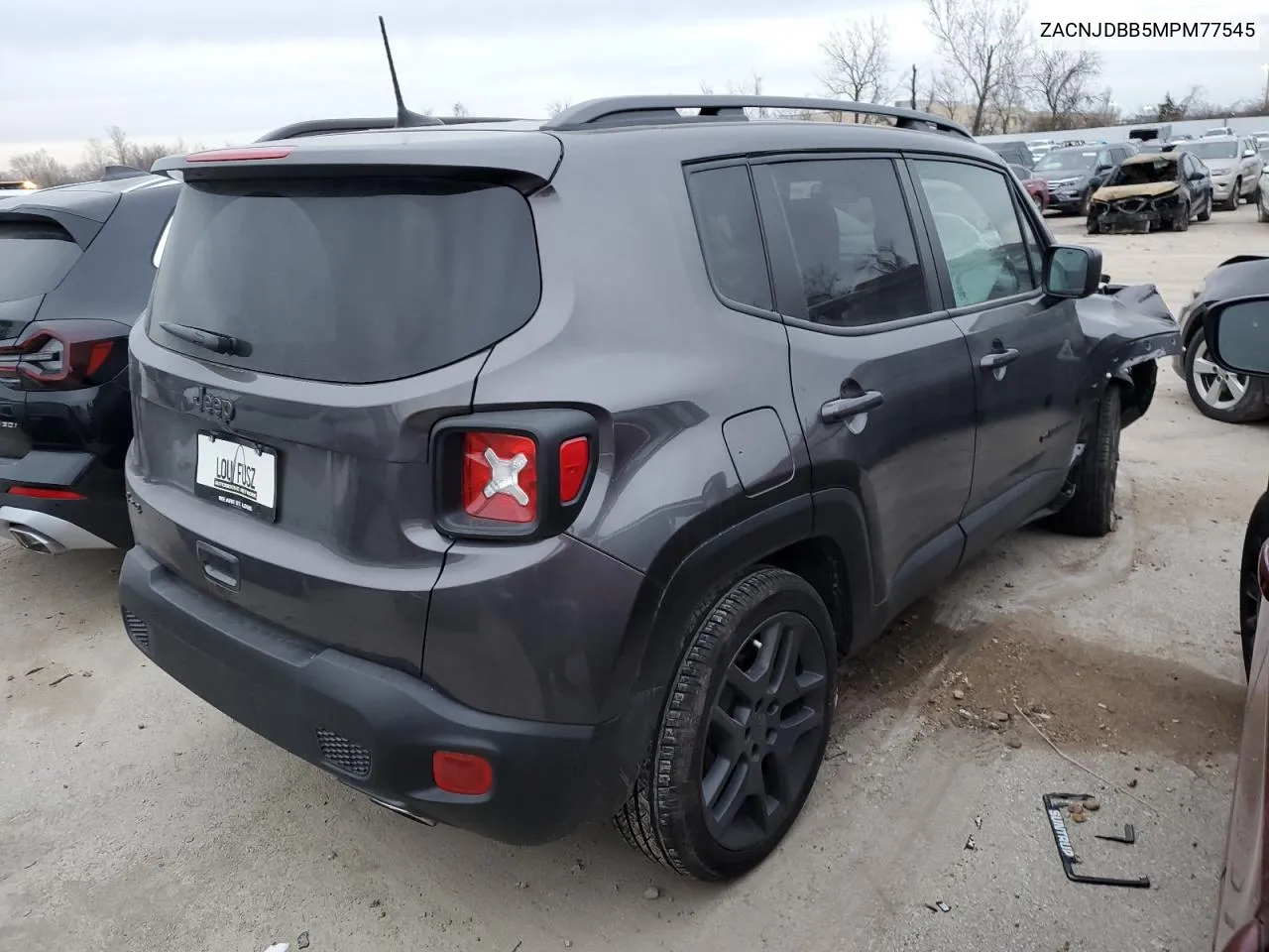 2021 Jeep Renegade Latitude VIN: ZACNJDBB5MPM77545 Lot: 67338934