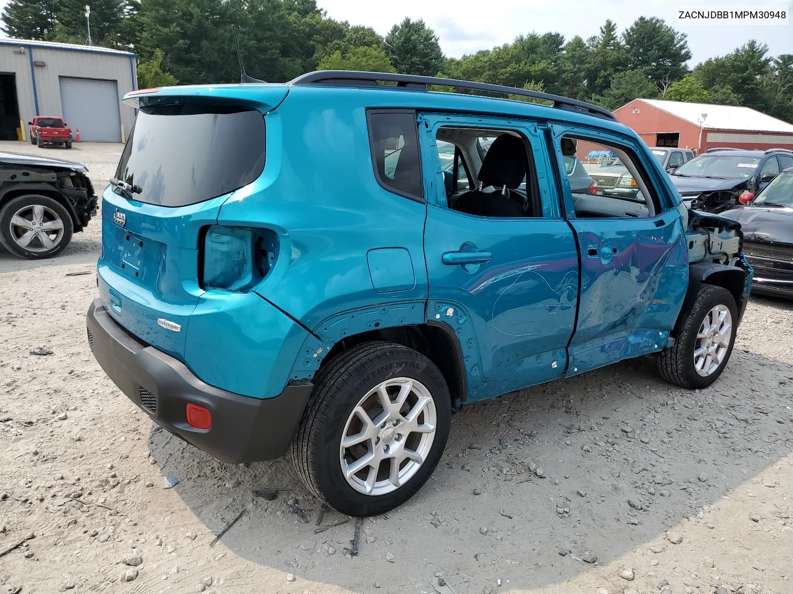 2021 Jeep Renegade Latitude VIN: ZACNJDBB1MPM30948 Lot: 67578204