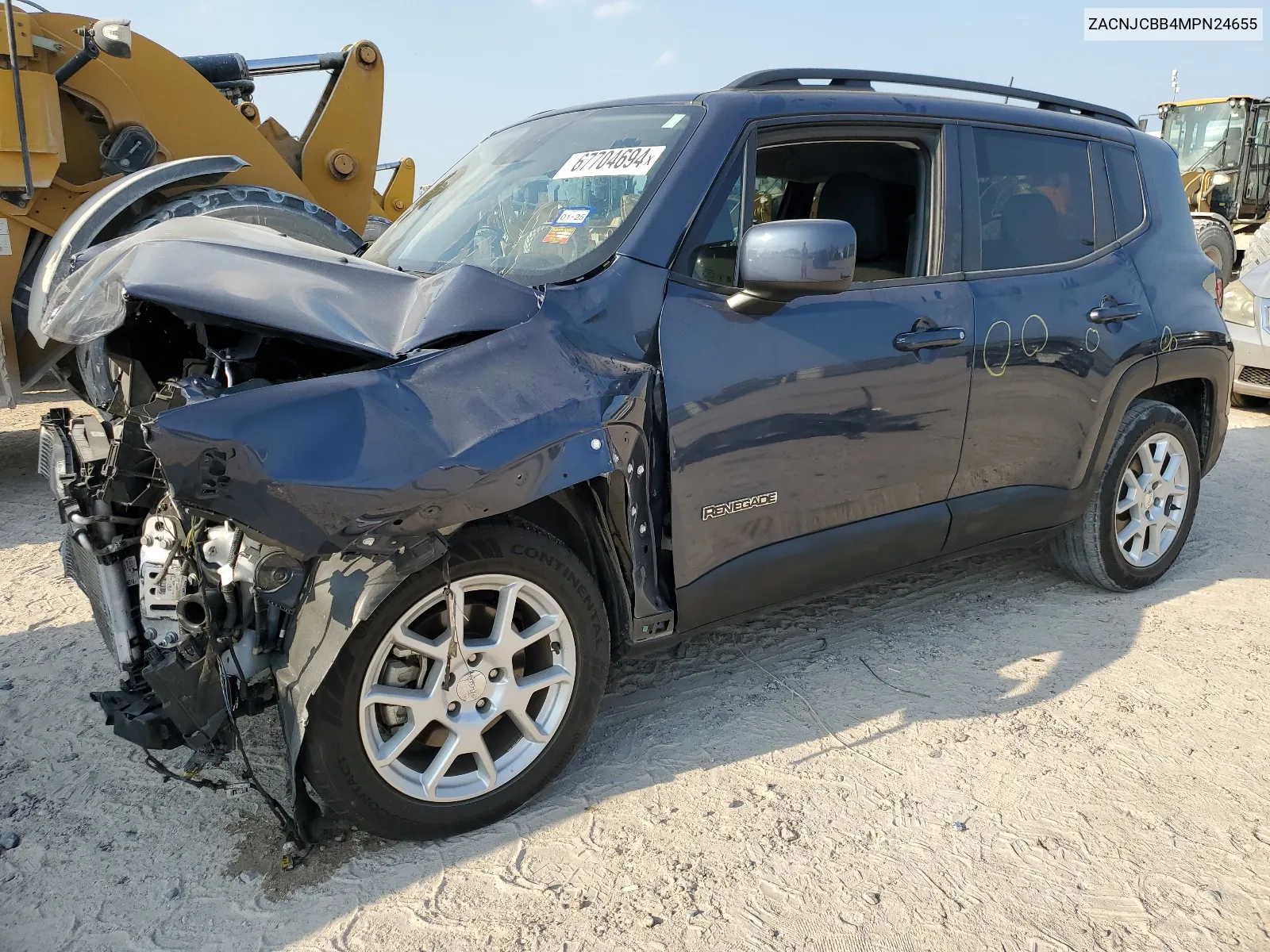 ZACNJCBB4MPN24655 2021 Jeep Renegade Latitude