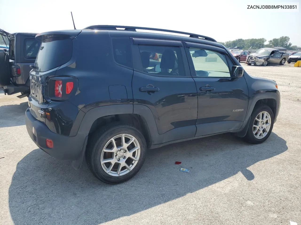 2021 Jeep Renegade Latitude VIN: ZACNJDBB8MPN33851 Lot: 68021584