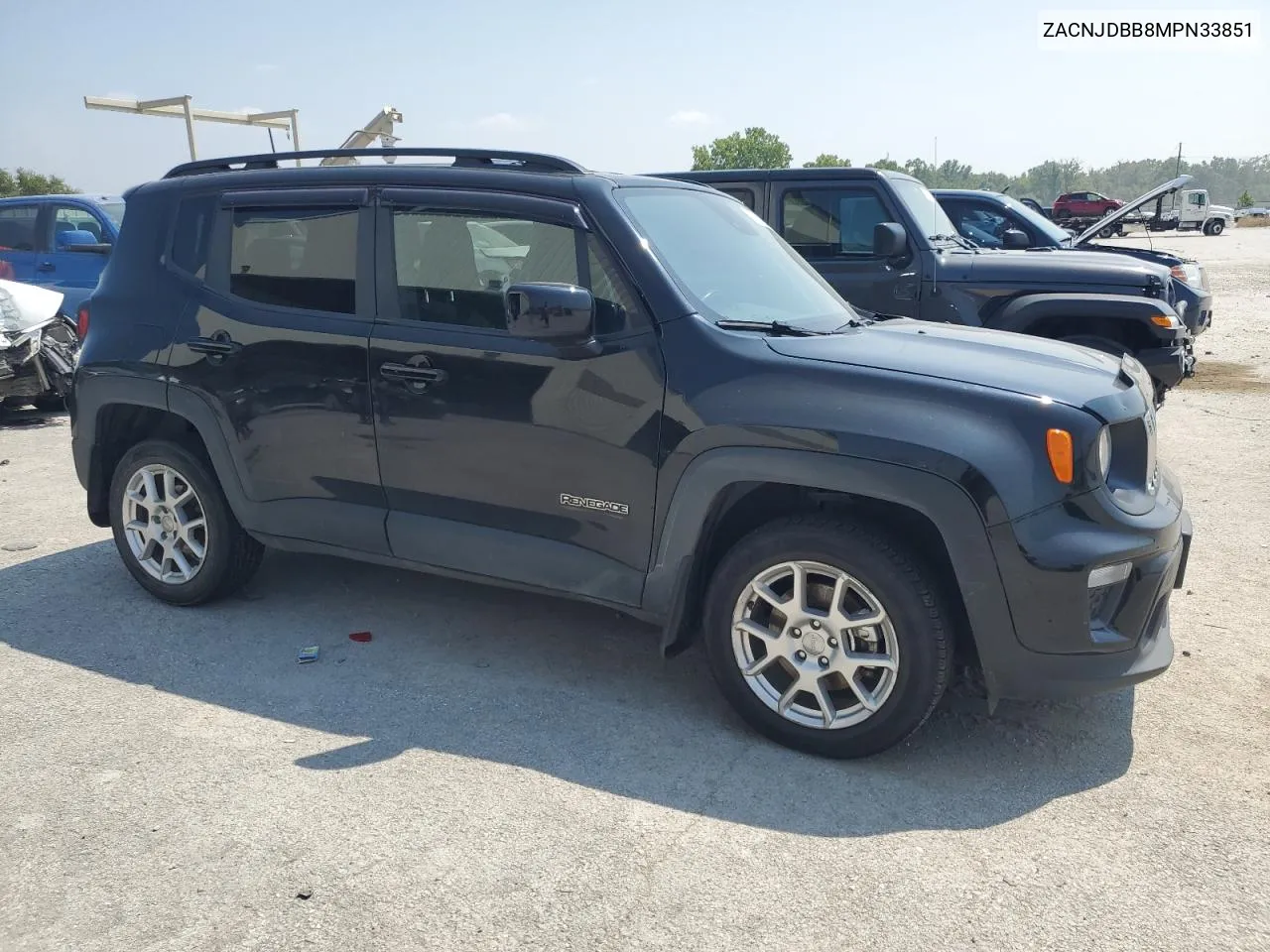 2021 Jeep Renegade Latitude VIN: ZACNJDBB8MPN33851 Lot: 68021584