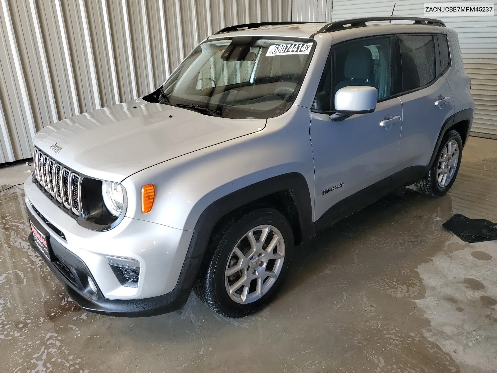 2021 Jeep Renegade Latitude VIN: ZACNJCBB7MPM45237 Lot: 68074414