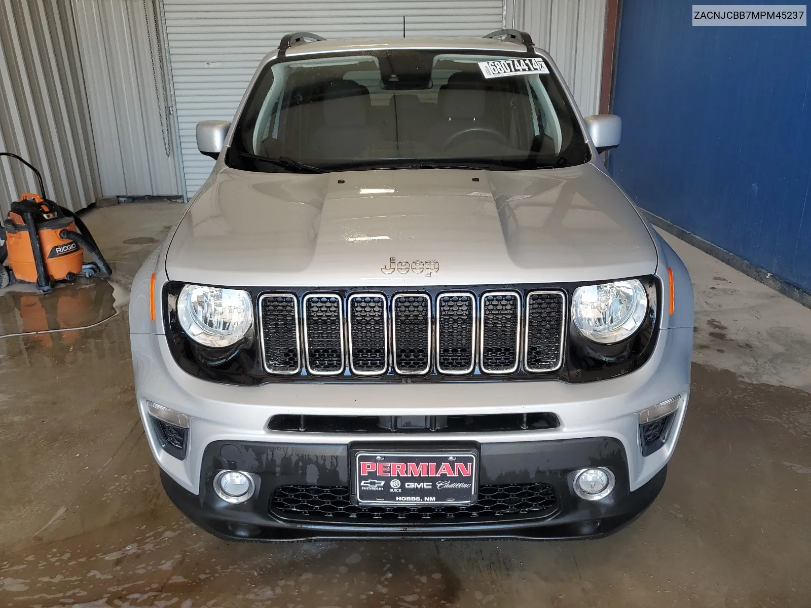 2021 Jeep Renegade Latitude VIN: ZACNJCBB7MPM45237 Lot: 68074414