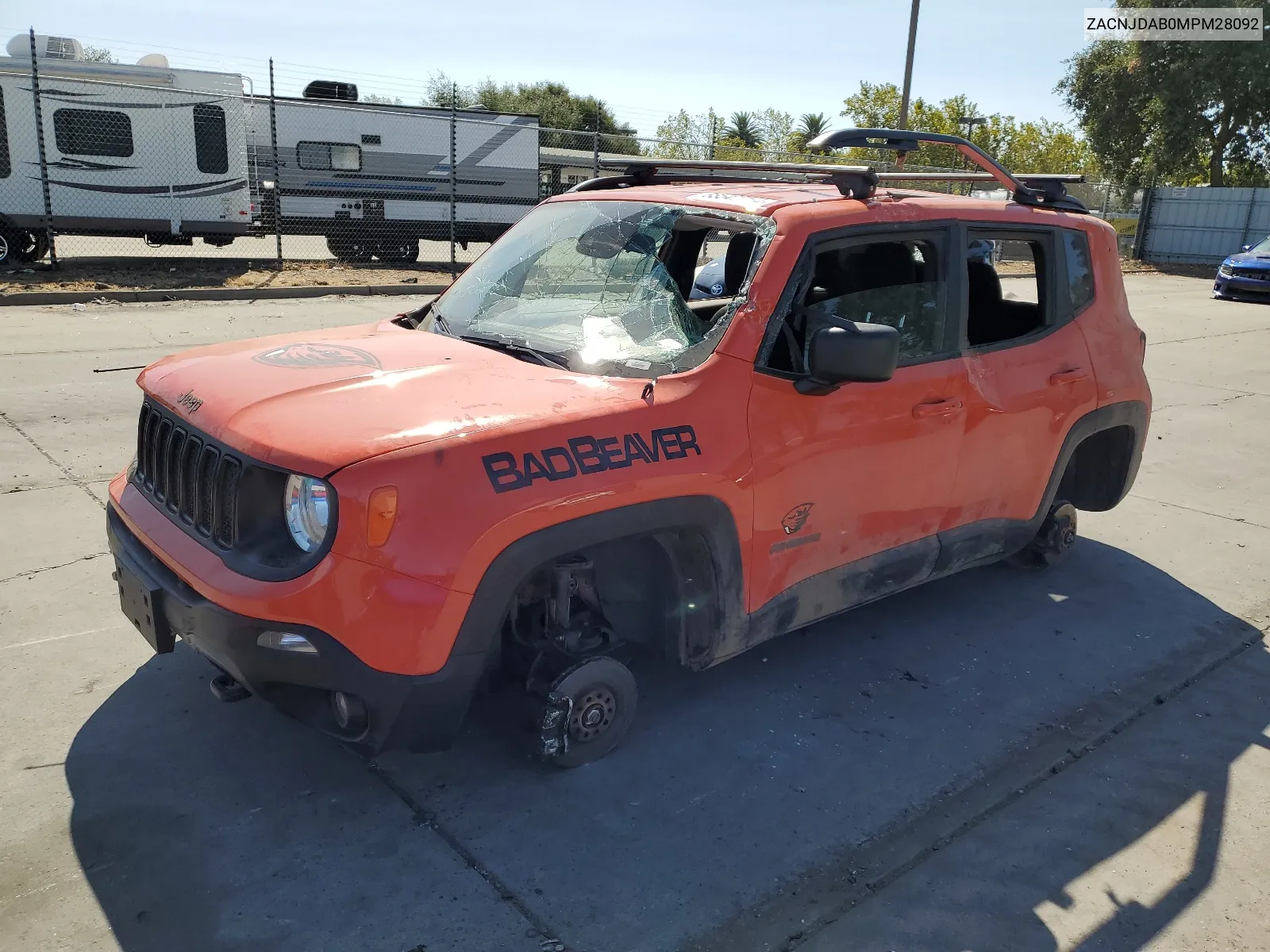 2021 Jeep Renegade Sport VIN: ZACNJDAB0MPM28092 Lot: 68547754