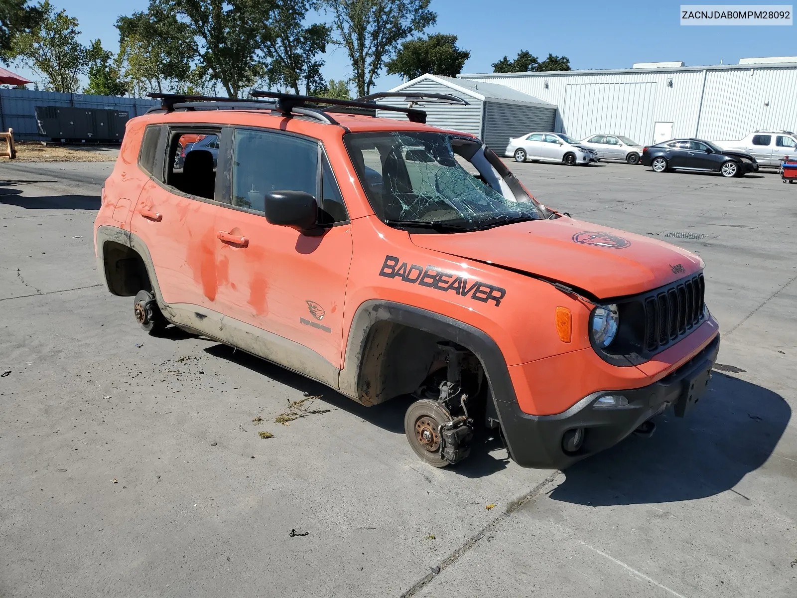 2021 Jeep Renegade Sport VIN: ZACNJDAB0MPM28092 Lot: 68547754