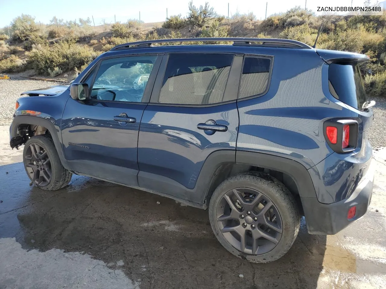 2021 Jeep Renegade Latitude VIN: ZACNJDBB8MPN25488 Lot: 68909774