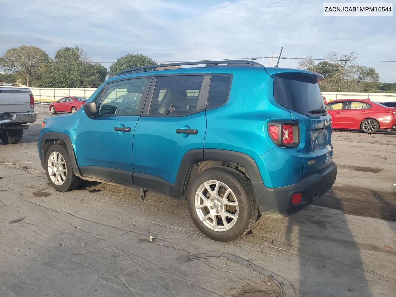 2021 Jeep Renegade Sport VIN: ZACNJCAB1MPM16544 Lot: 69078284