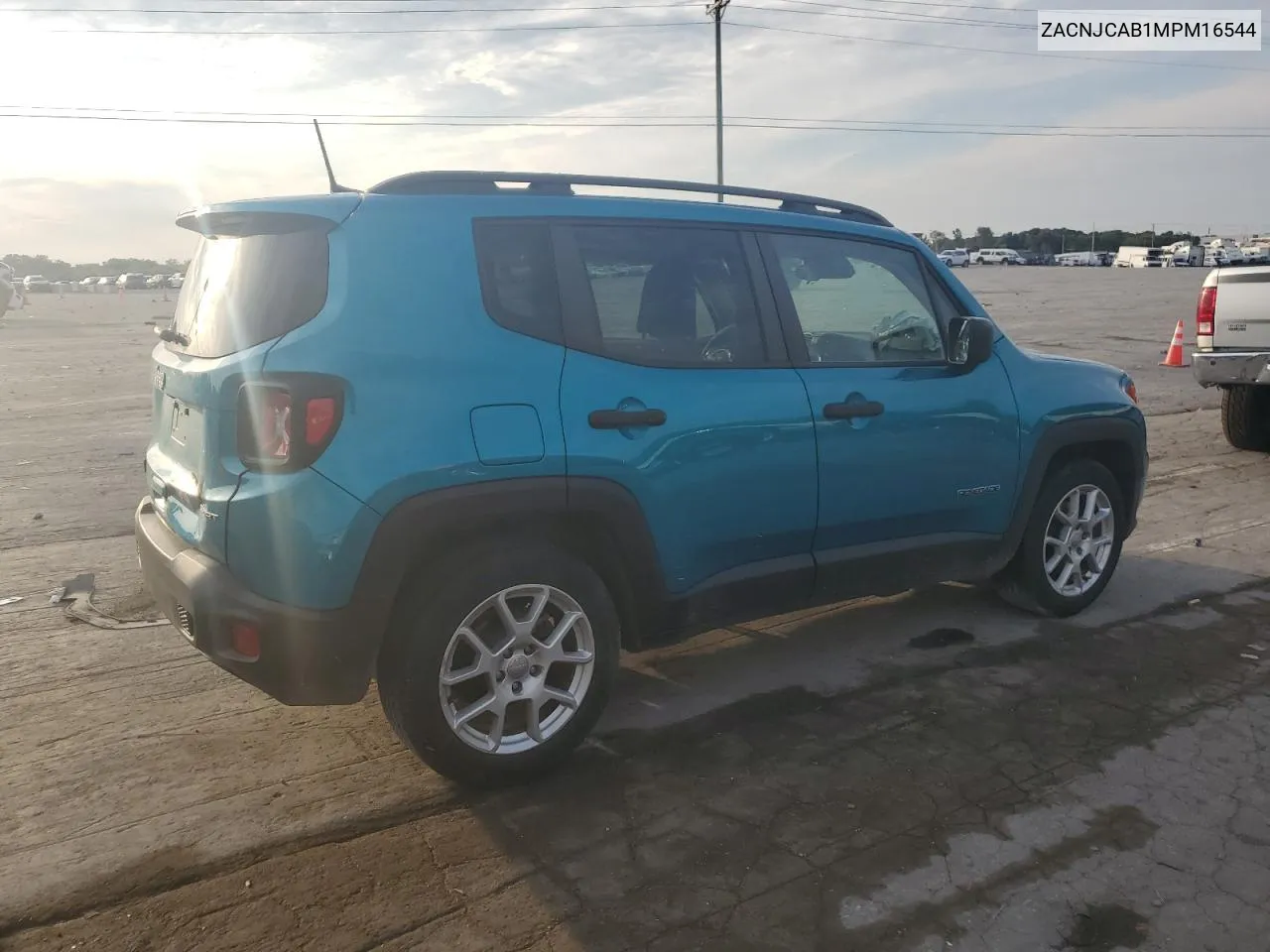 2021 Jeep Renegade Sport VIN: ZACNJCAB1MPM16544 Lot: 69078284