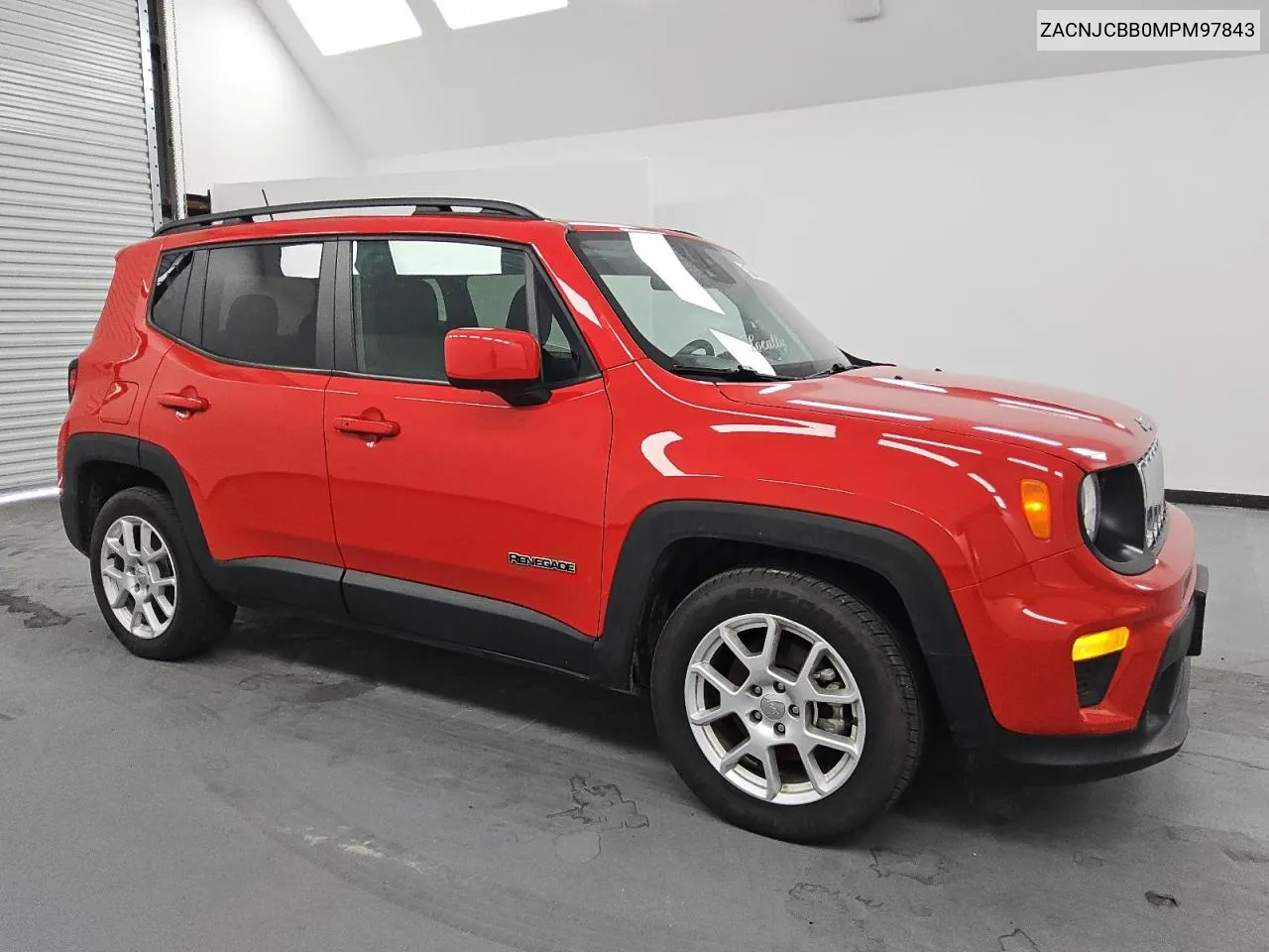 2021 Jeep Renegade Latitude VIN: ZACNJCBB0MPM97843 Lot: 69109244