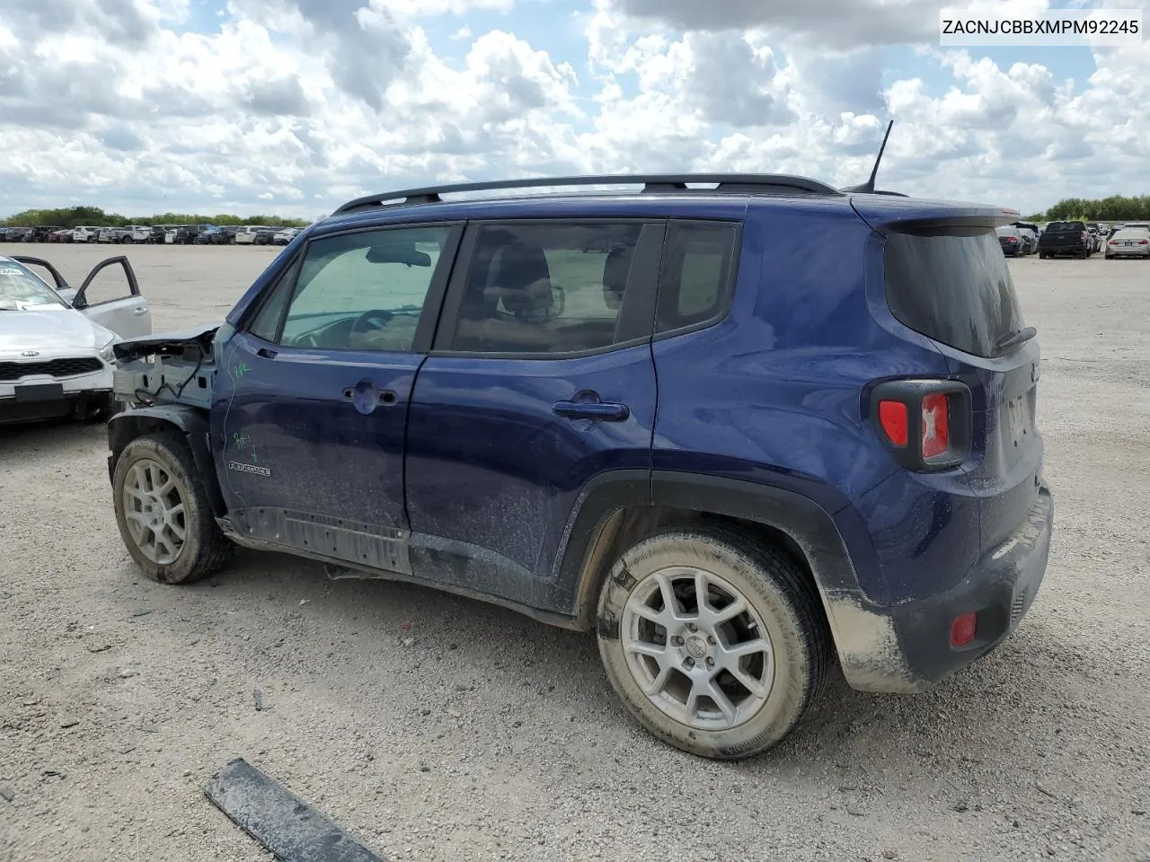 2021 Jeep Renegade Latitude VIN: ZACNJCBBXMPM92245 Lot: 69283384