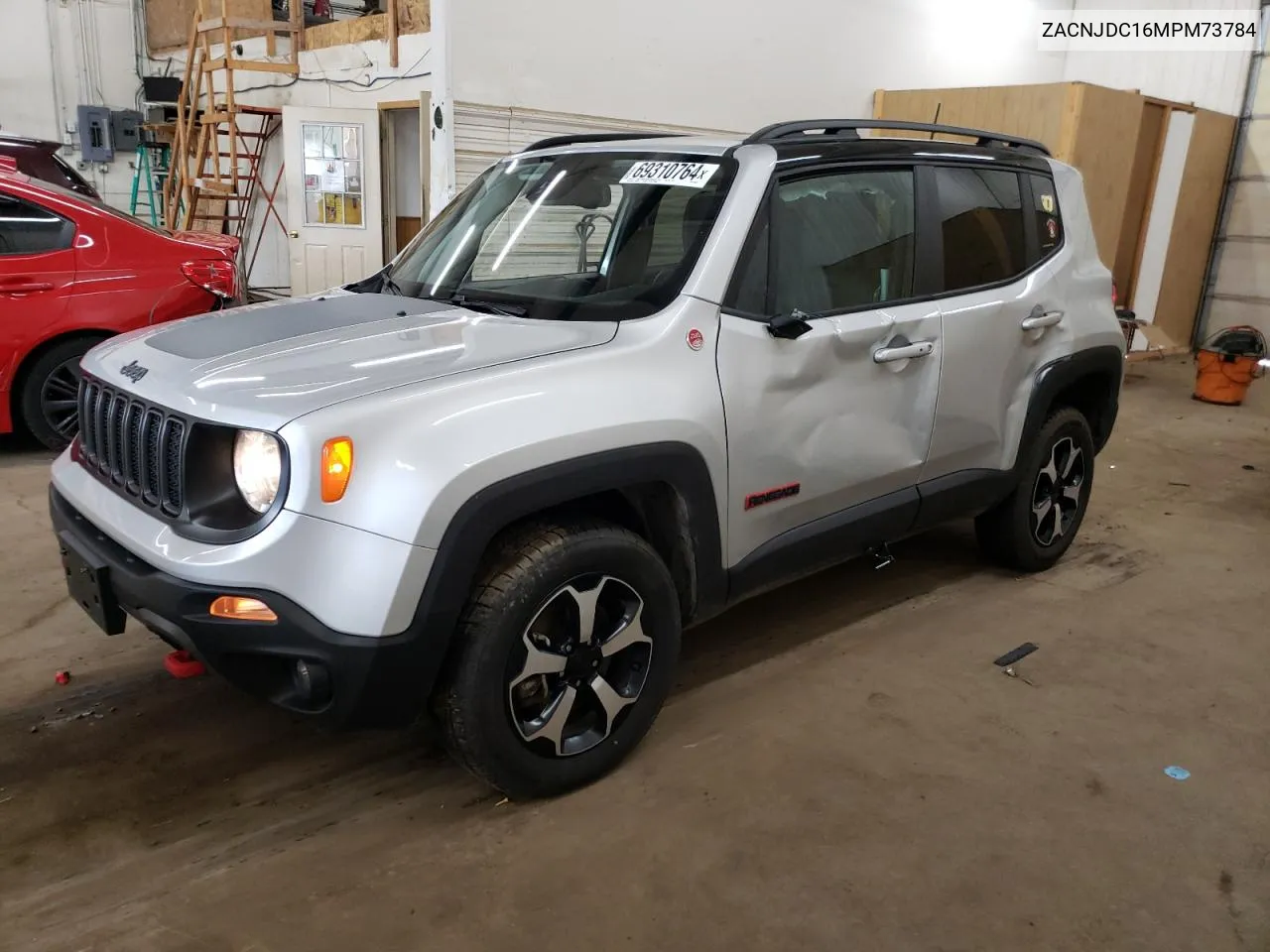 2021 Jeep Renegade Trailhawk VIN: ZACNJDC16MPM73784 Lot: 69310764