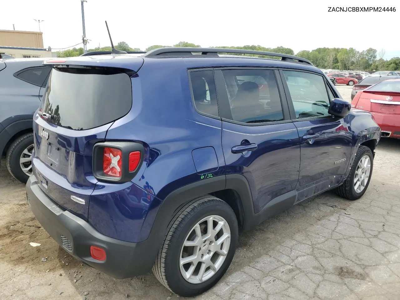 2021 Jeep Renegade Latitude VIN: ZACNJCBBXMPM24446 Lot: 69876824