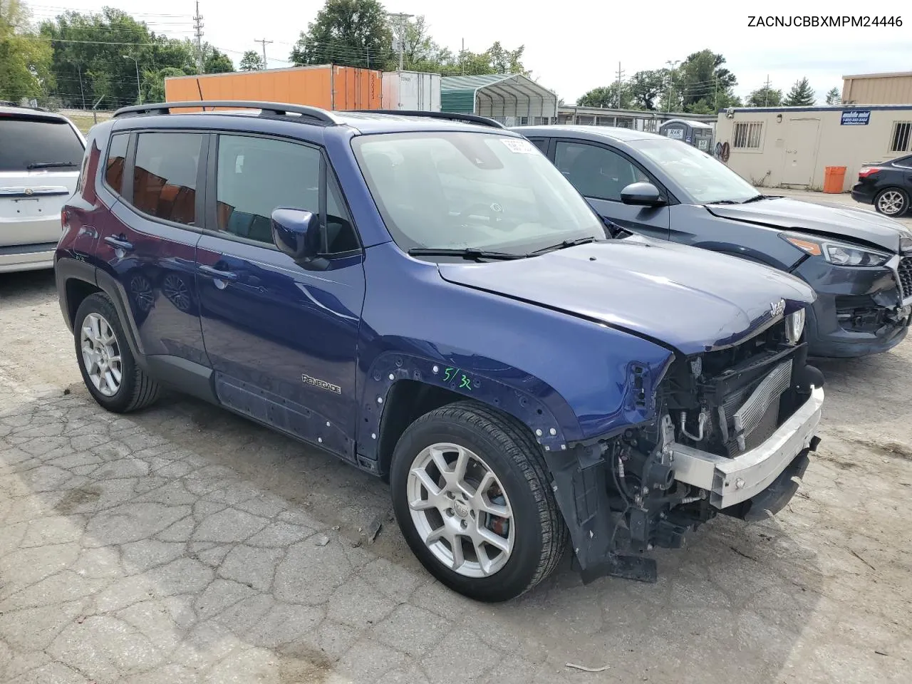 2021 Jeep Renegade Latitude VIN: ZACNJCBBXMPM24446 Lot: 69876824