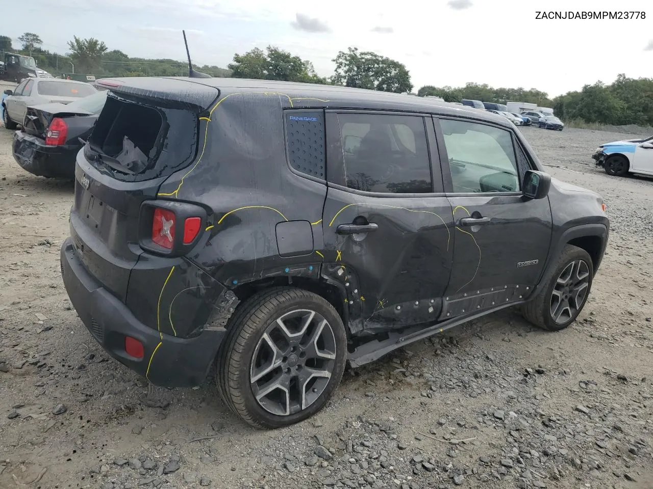 2021 Jeep Renegade Sport VIN: ZACNJDAB9MPM23778 Lot: 69993774