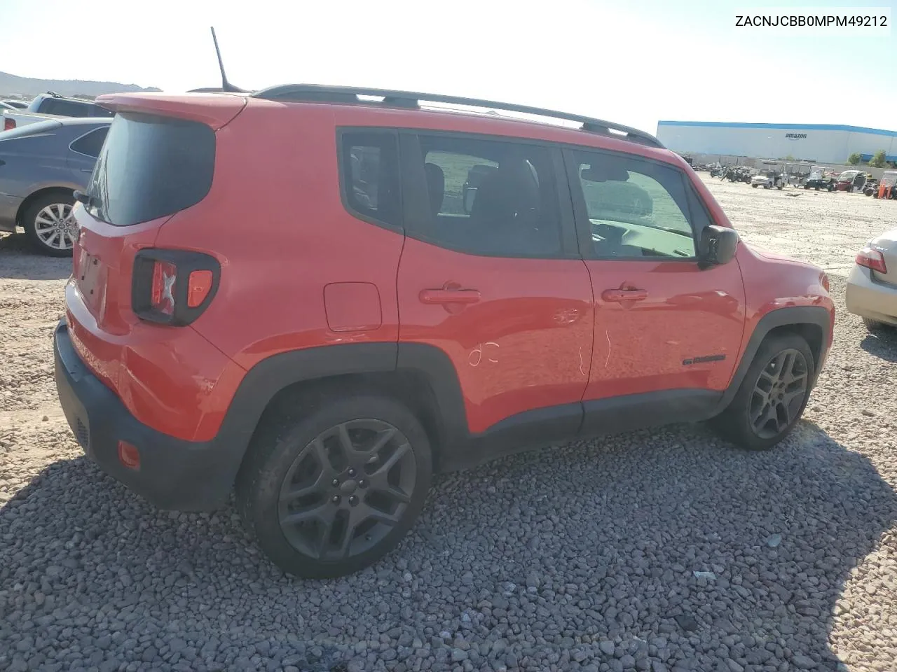 2021 Jeep Renegade Latitude VIN: ZACNJCBB0MPM49212 Lot: 70285324