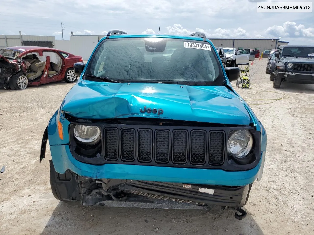 2021 Jeep Renegade Sport VIN: ZACNJDAB9MPM69613 Lot: 70331604