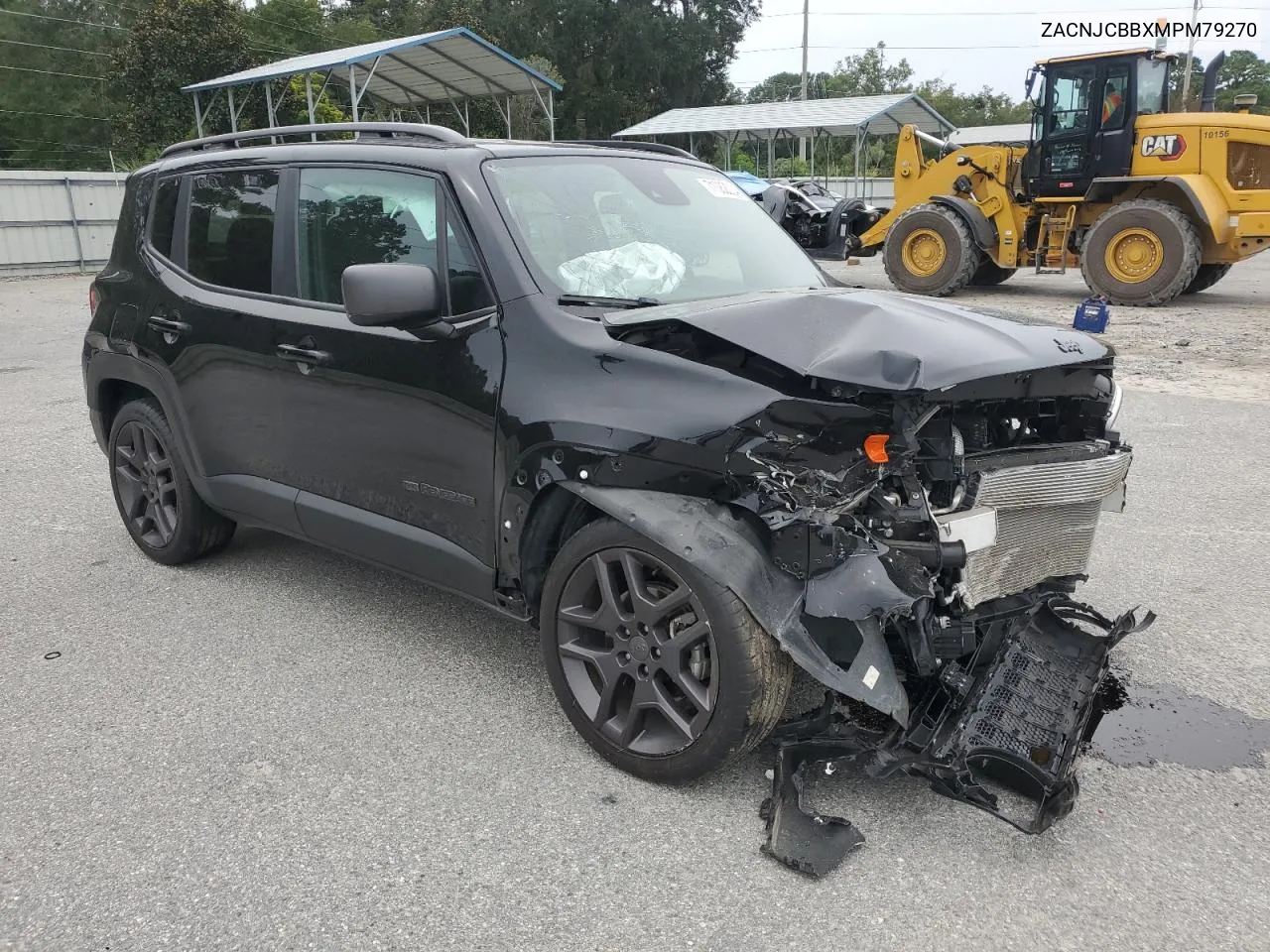 2021 Jeep Renegade Latitude VIN: ZACNJCBBXMPM79270 Lot: 71082004