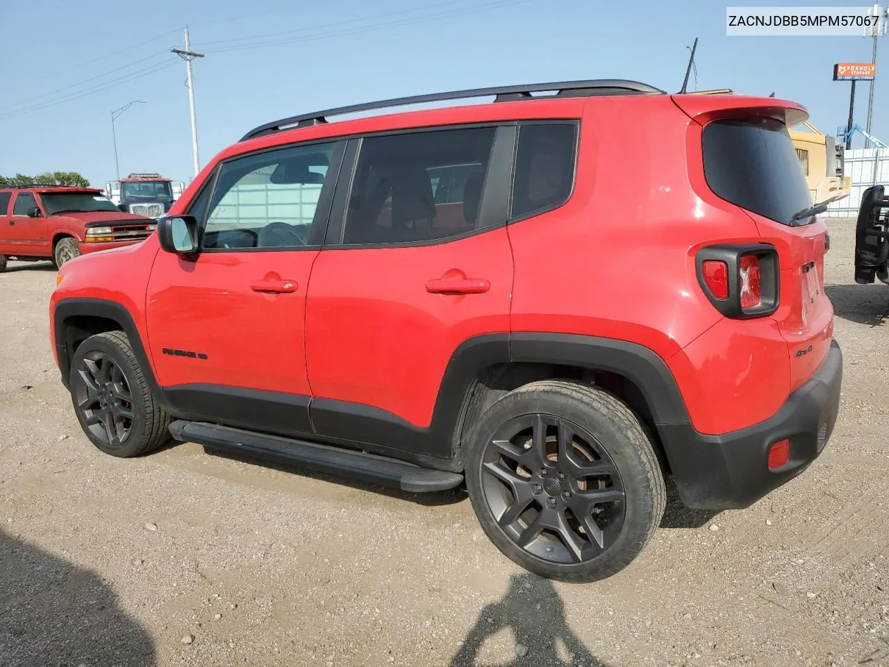 2021 Jeep Renegade Latitude VIN: ZACNJDBB5MPM57067 Lot: 71099224