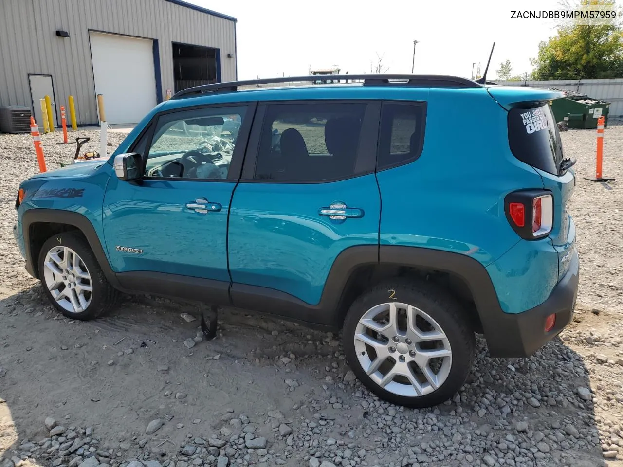 2021 Jeep Renegade Latitude VIN: ZACNJDBB9MPM57959 Lot: 71126564