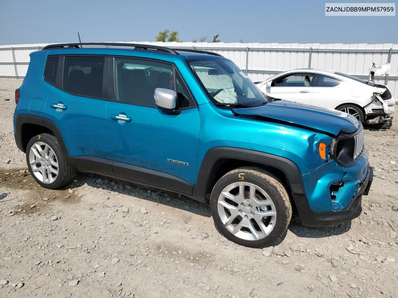 2021 Jeep Renegade Latitude VIN: ZACNJDBB9MPM57959 Lot: 71126564