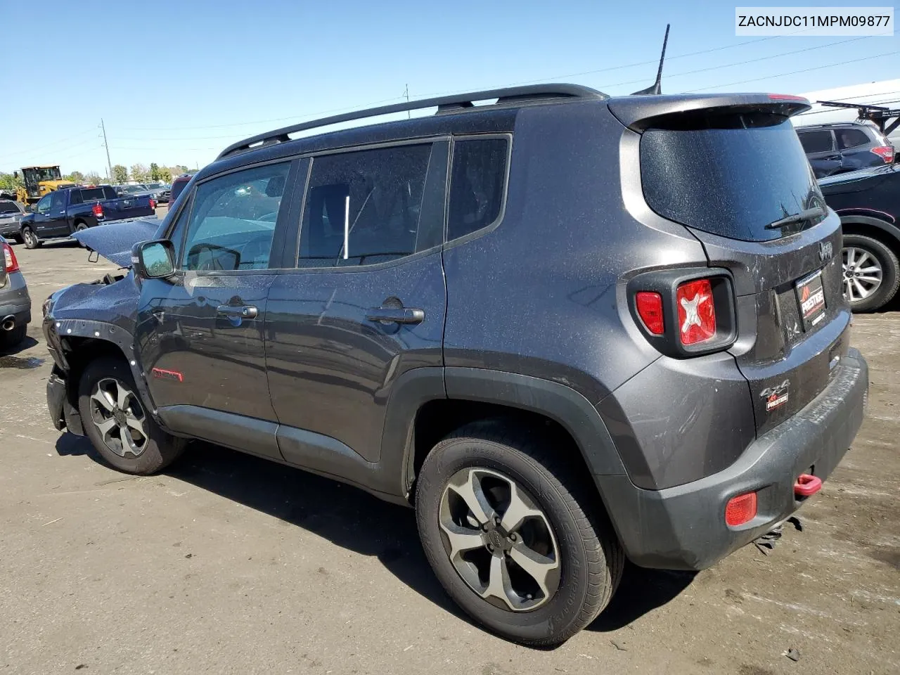 2021 Jeep Renegade Trailhawk VIN: ZACNJDC11MPM09877 Lot: 71778464