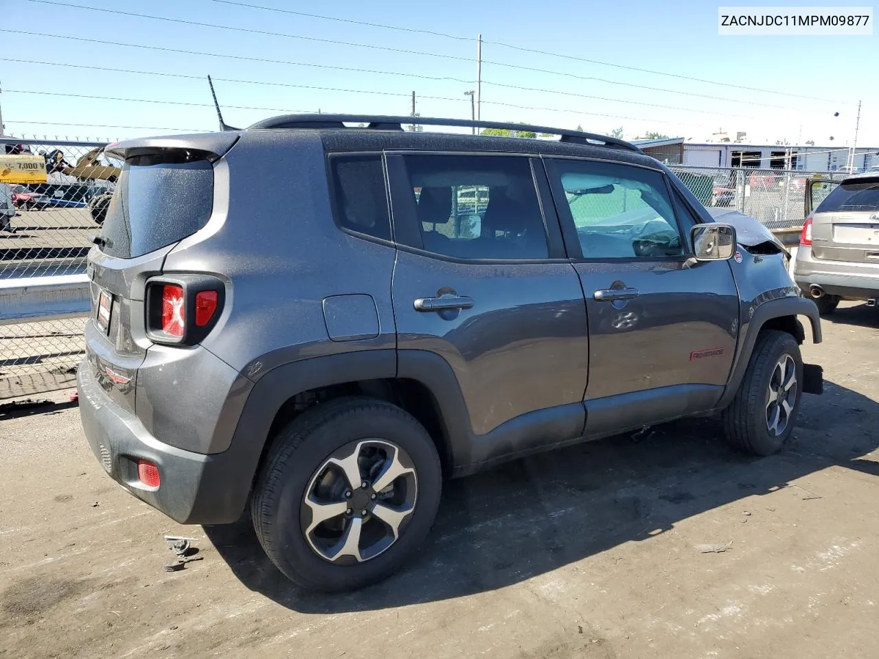 2021 Jeep Renegade Trailhawk VIN: ZACNJDC11MPM09877 Lot: 71778464