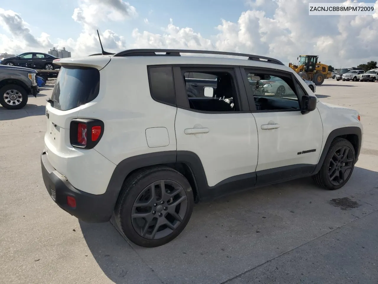 2021 Jeep Renegade Latitude VIN: ZACNJCBB8MPM72009 Lot: 71884274