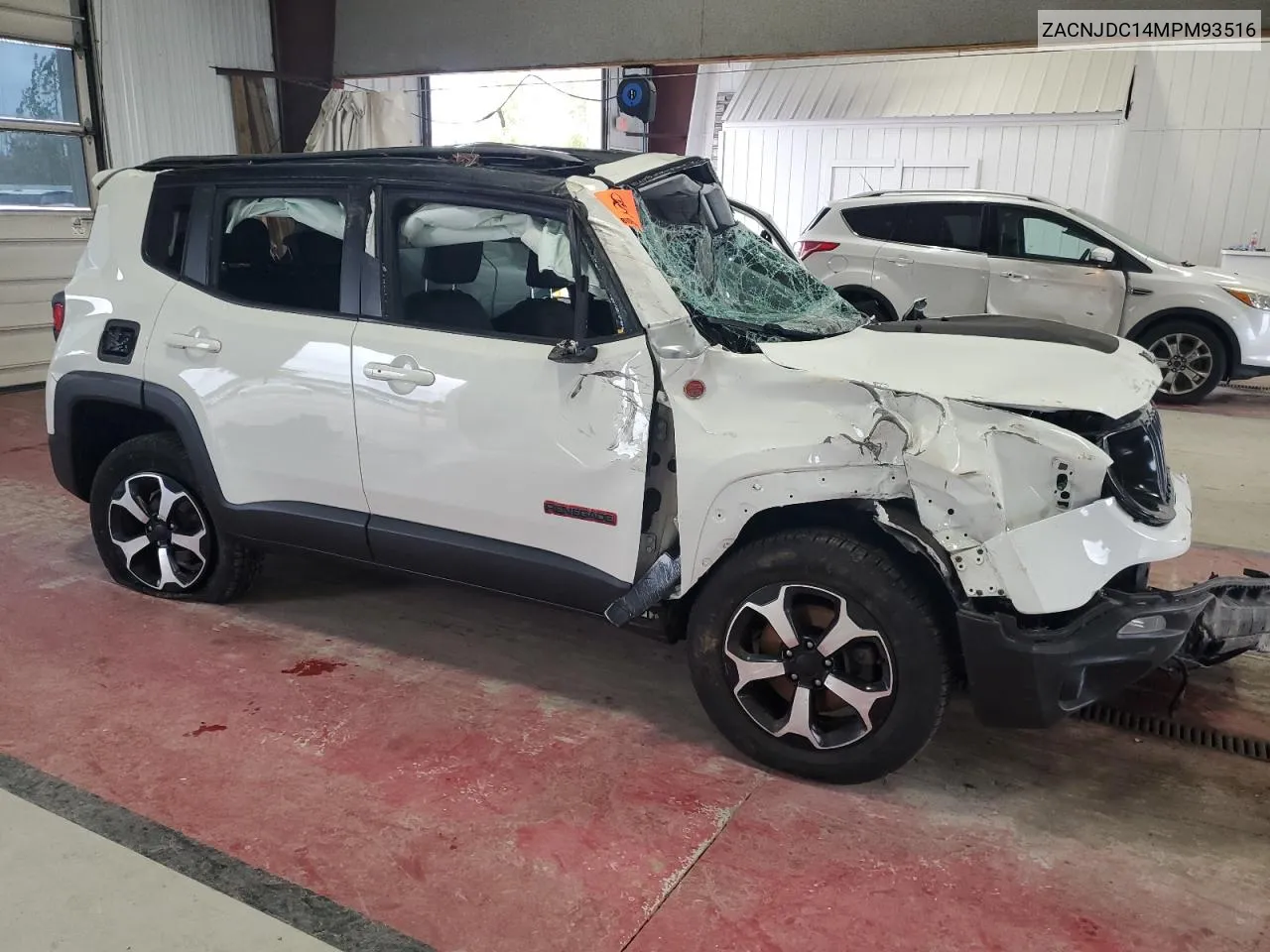 2021 Jeep Renegade Trailhawk VIN: ZACNJDC14MPM93516 Lot: 72601434