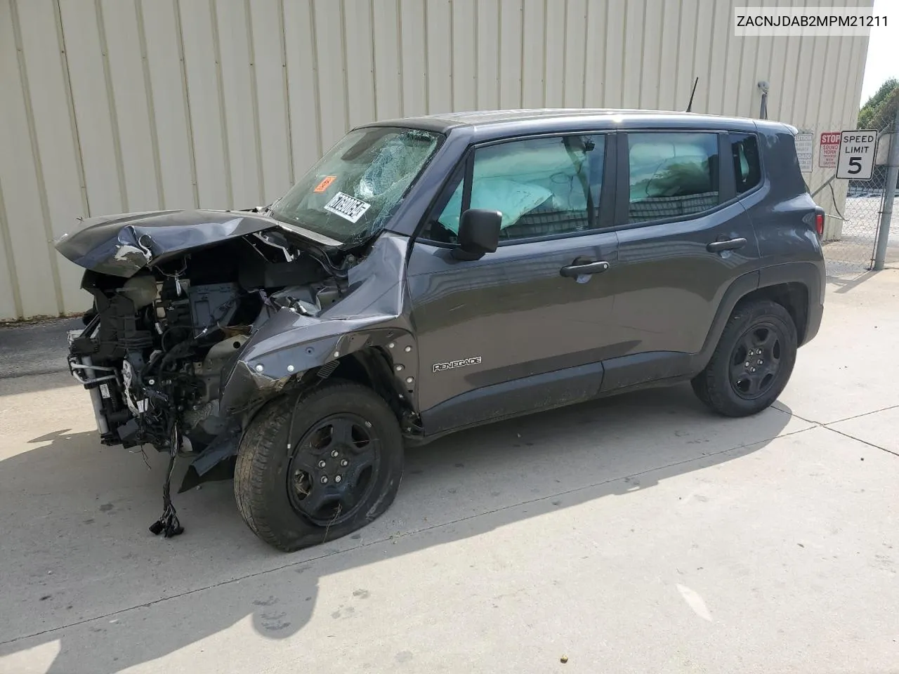 2021 Jeep Renegade Sport VIN: ZACNJDAB2MPM21211 Lot: 72733294